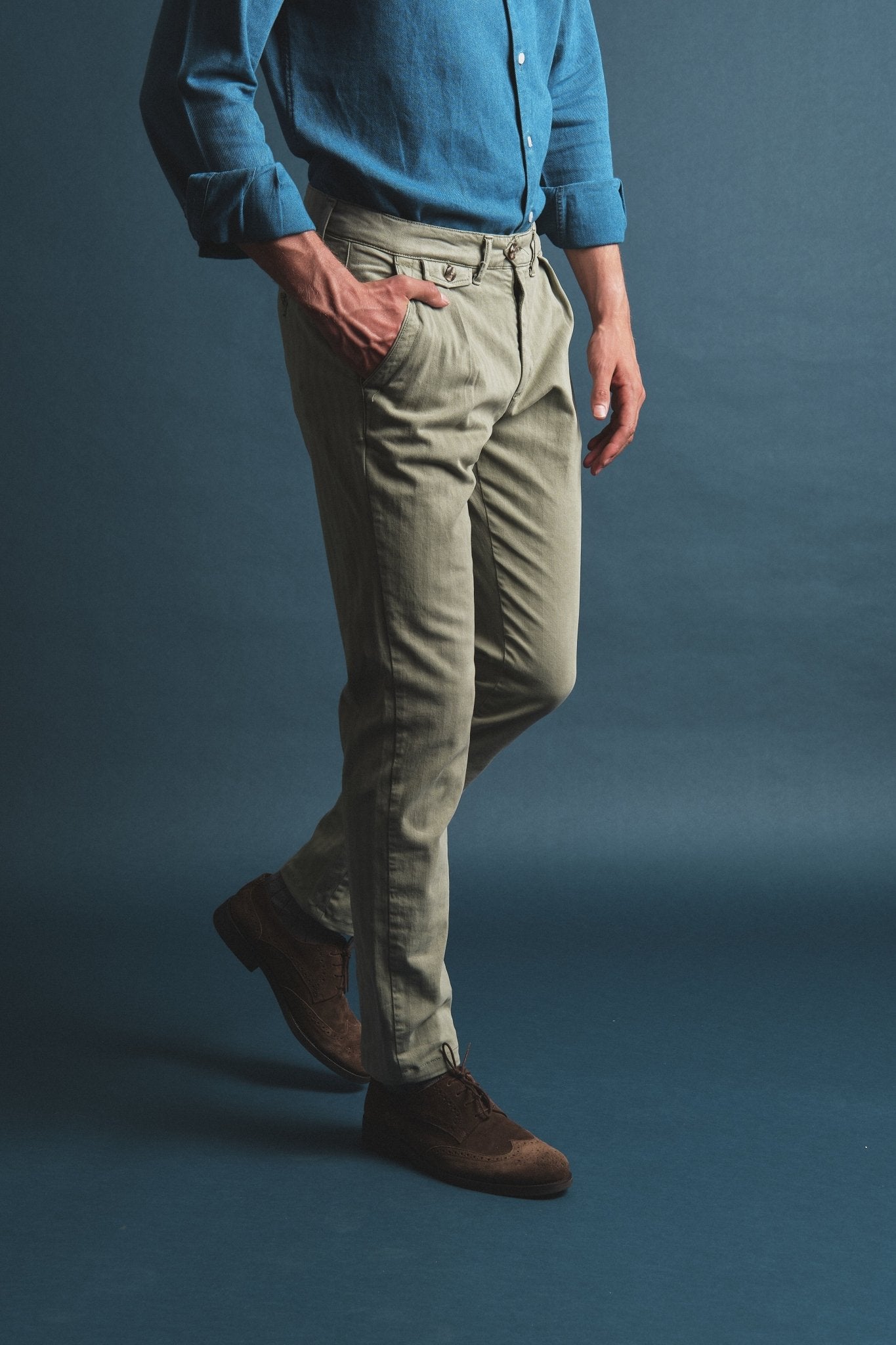 Chino Herring Green Hustle Heritage - Sohhan