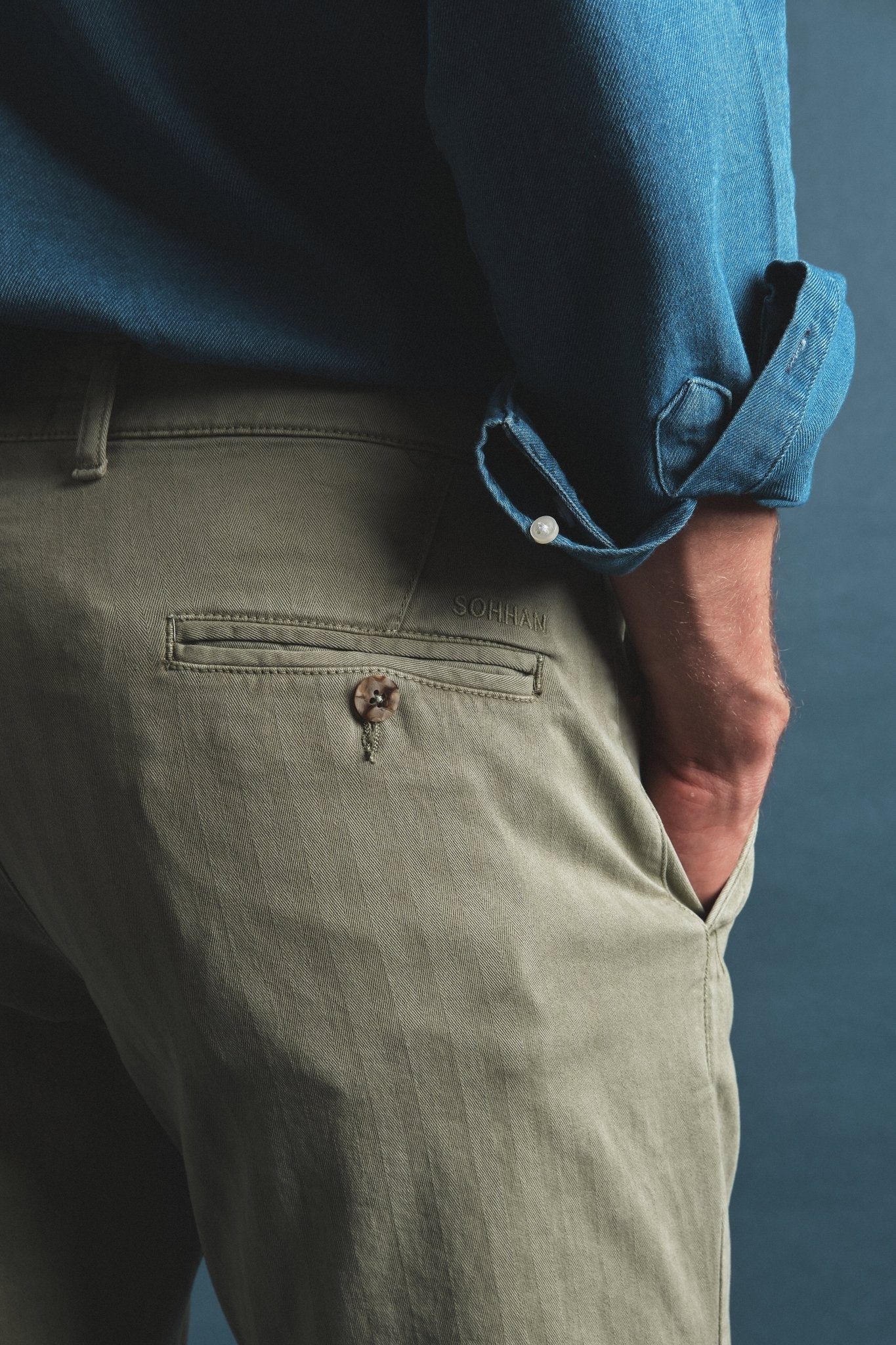 Chino Herring Green Hustle Heritage - Sohhan