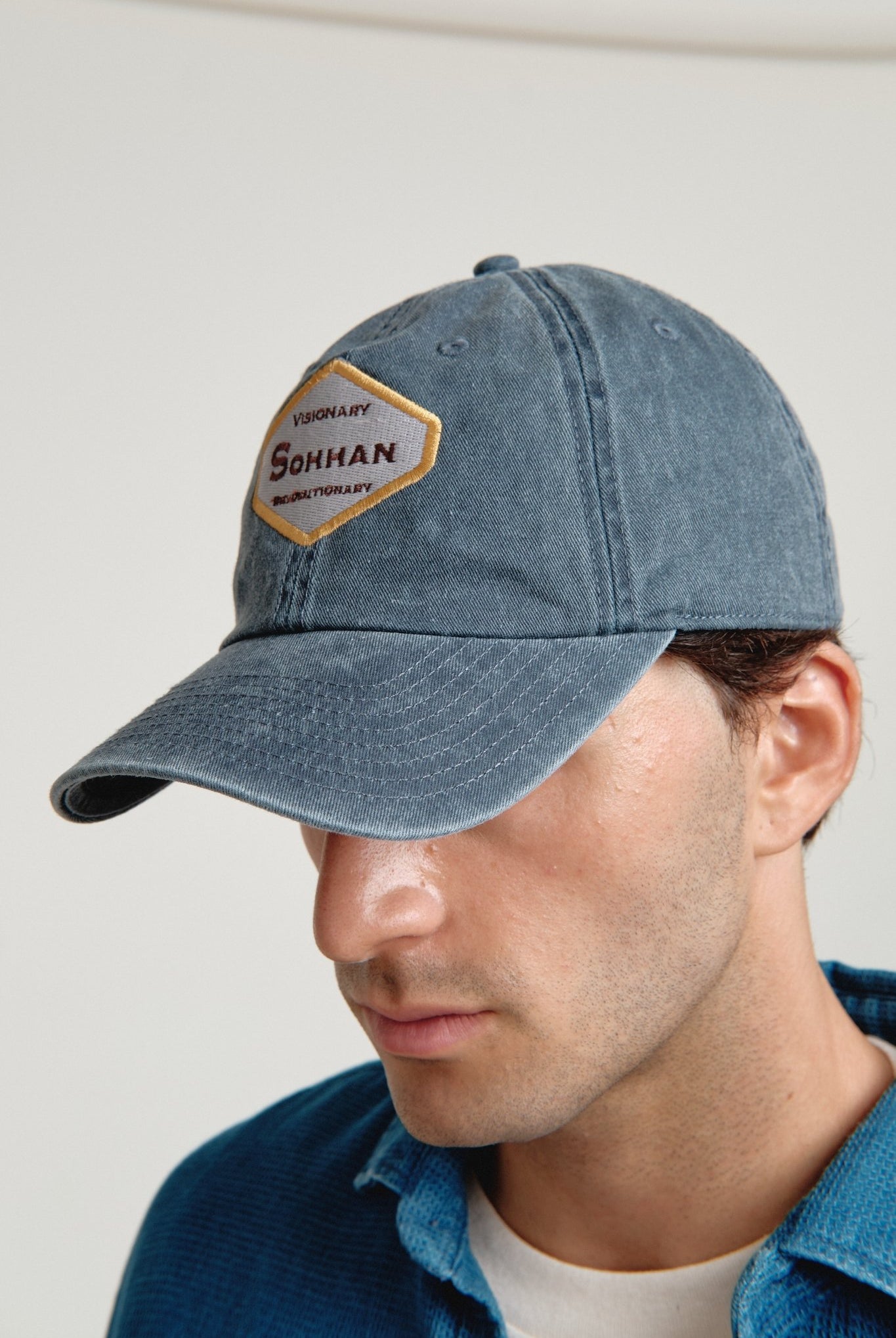 Gorra Azul Rombo Sohhan - Sohhan