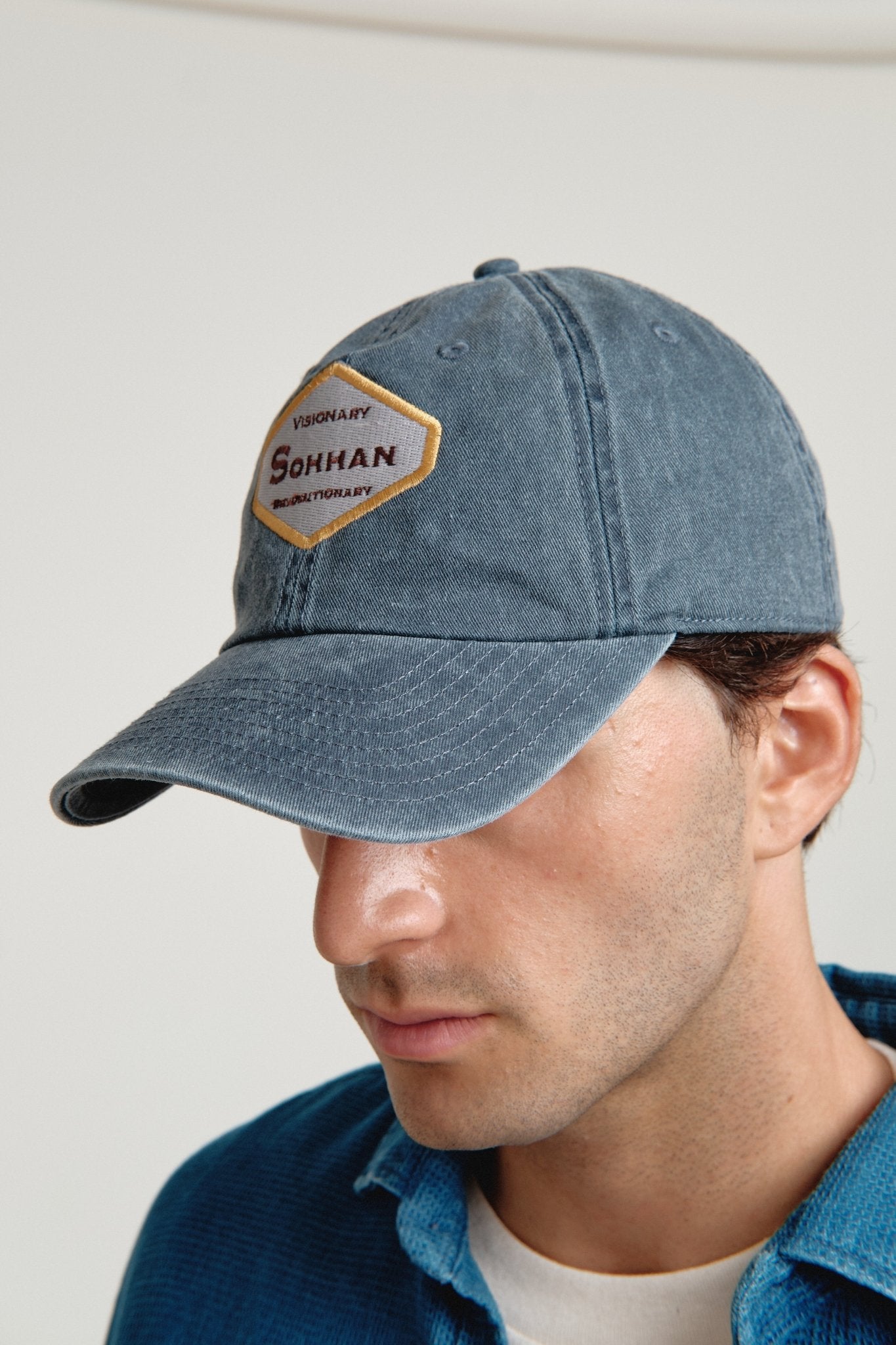 Gorra Azul Rombo Sohhan - Sohhan