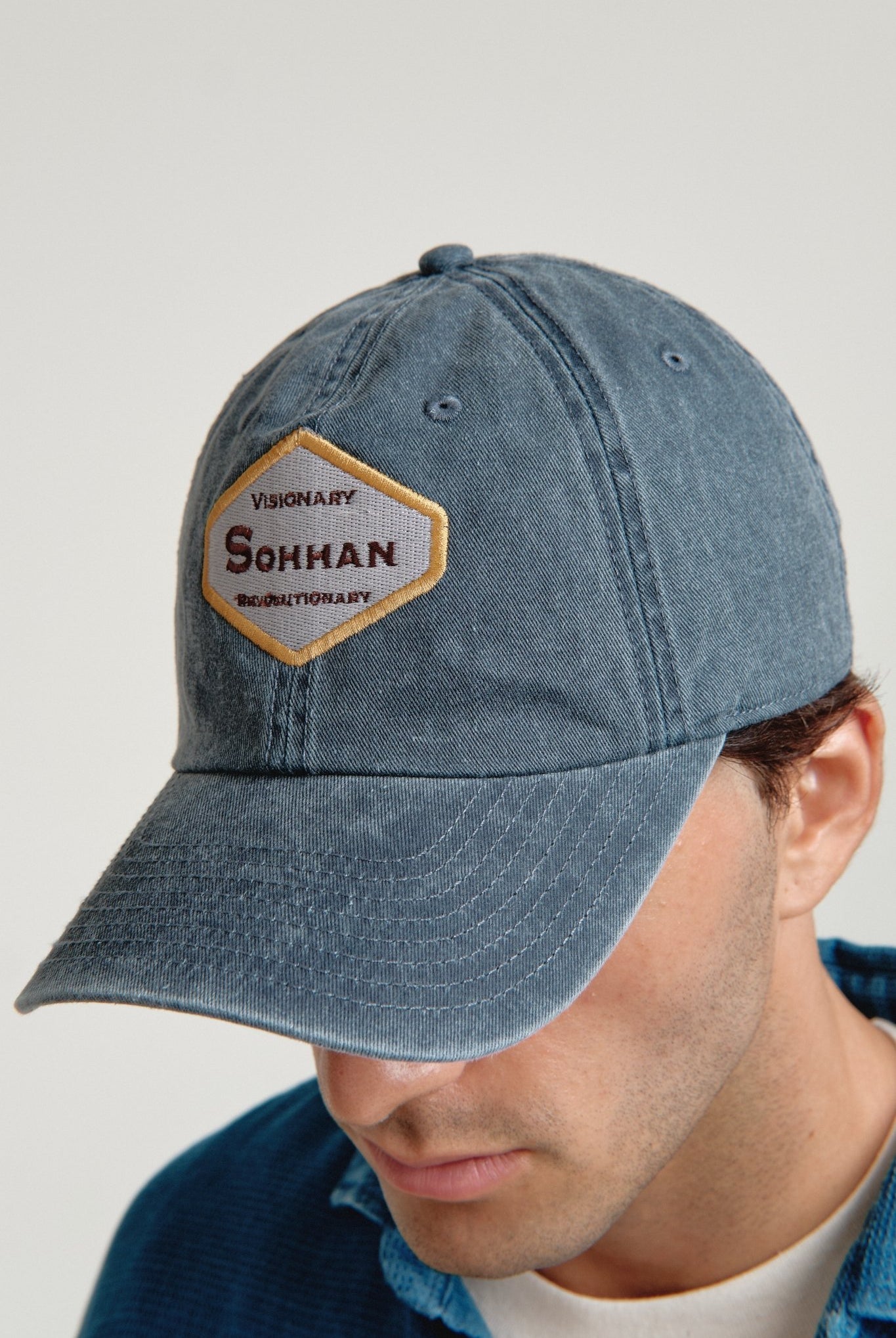 Gorra Azul Rombo Sohhan - Sohhan