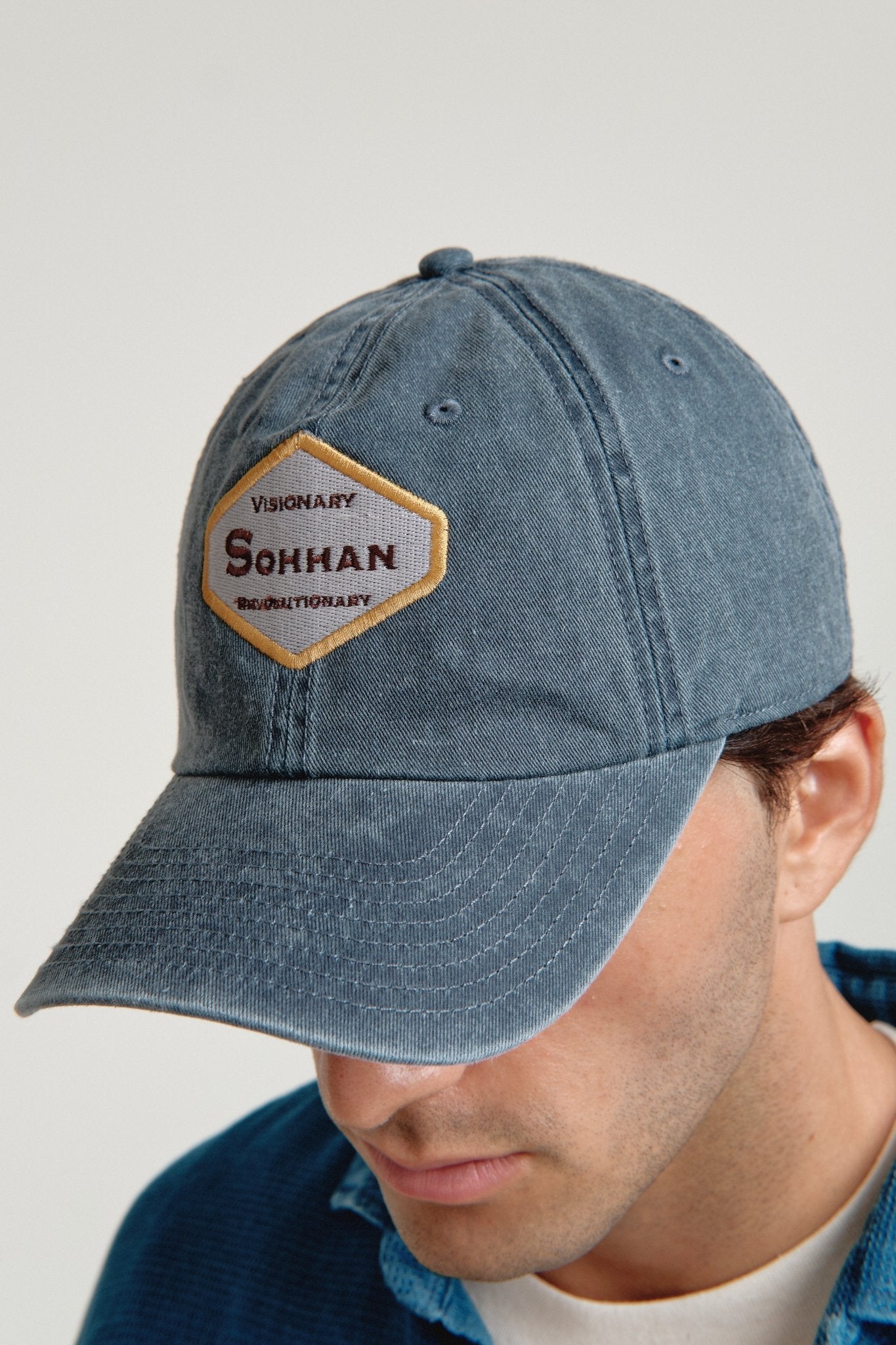 Gorra Azul Rombo Sohhan - Sohhan