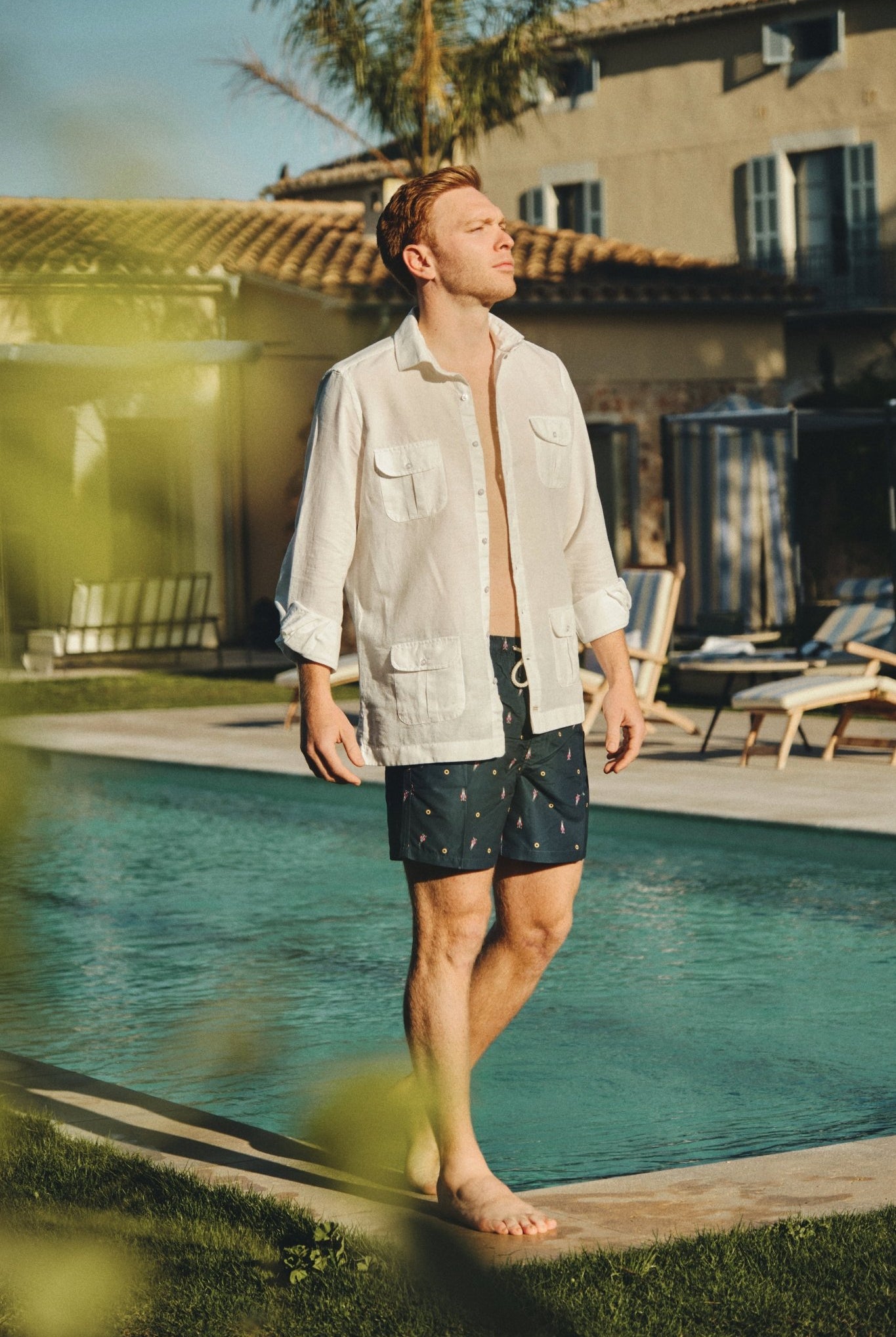 Guayabera Lino Yakarta Blanco - Sohhan