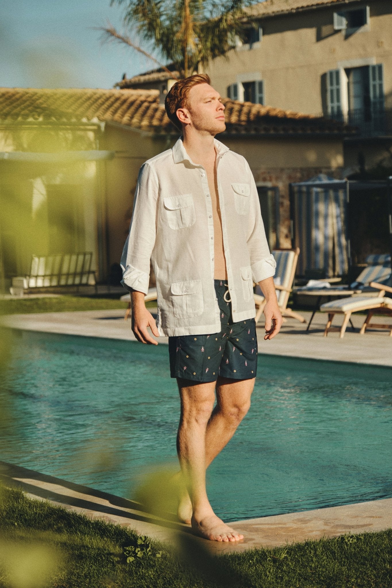 Guayabera Lino Yakarta Blanco - Sohhan