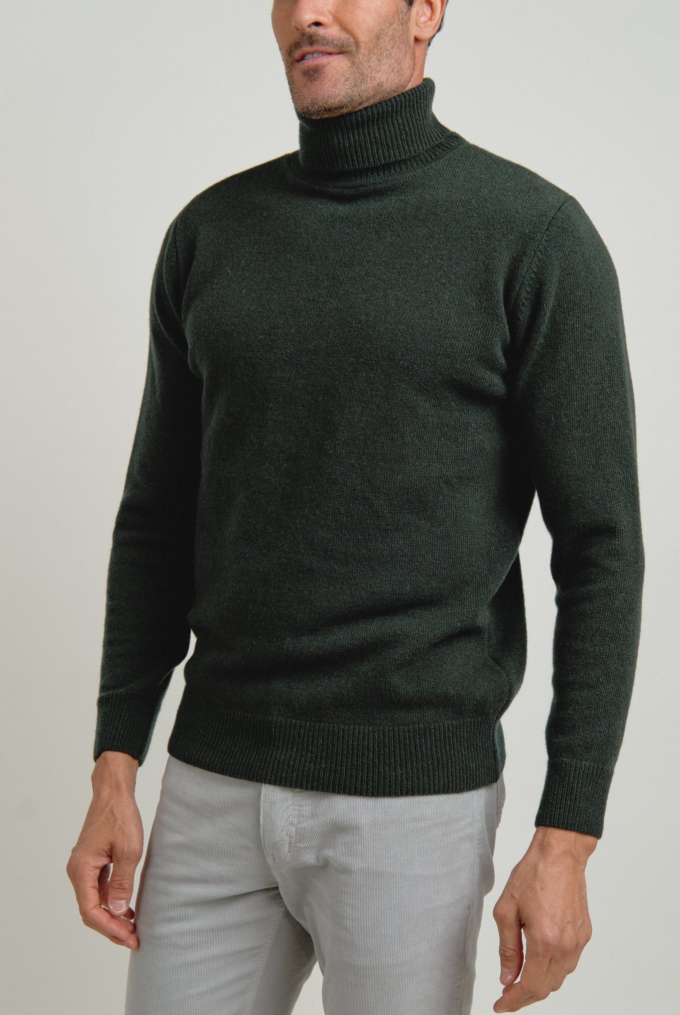 Jersey Cuello Vuelto Brant Verde - Sohhan