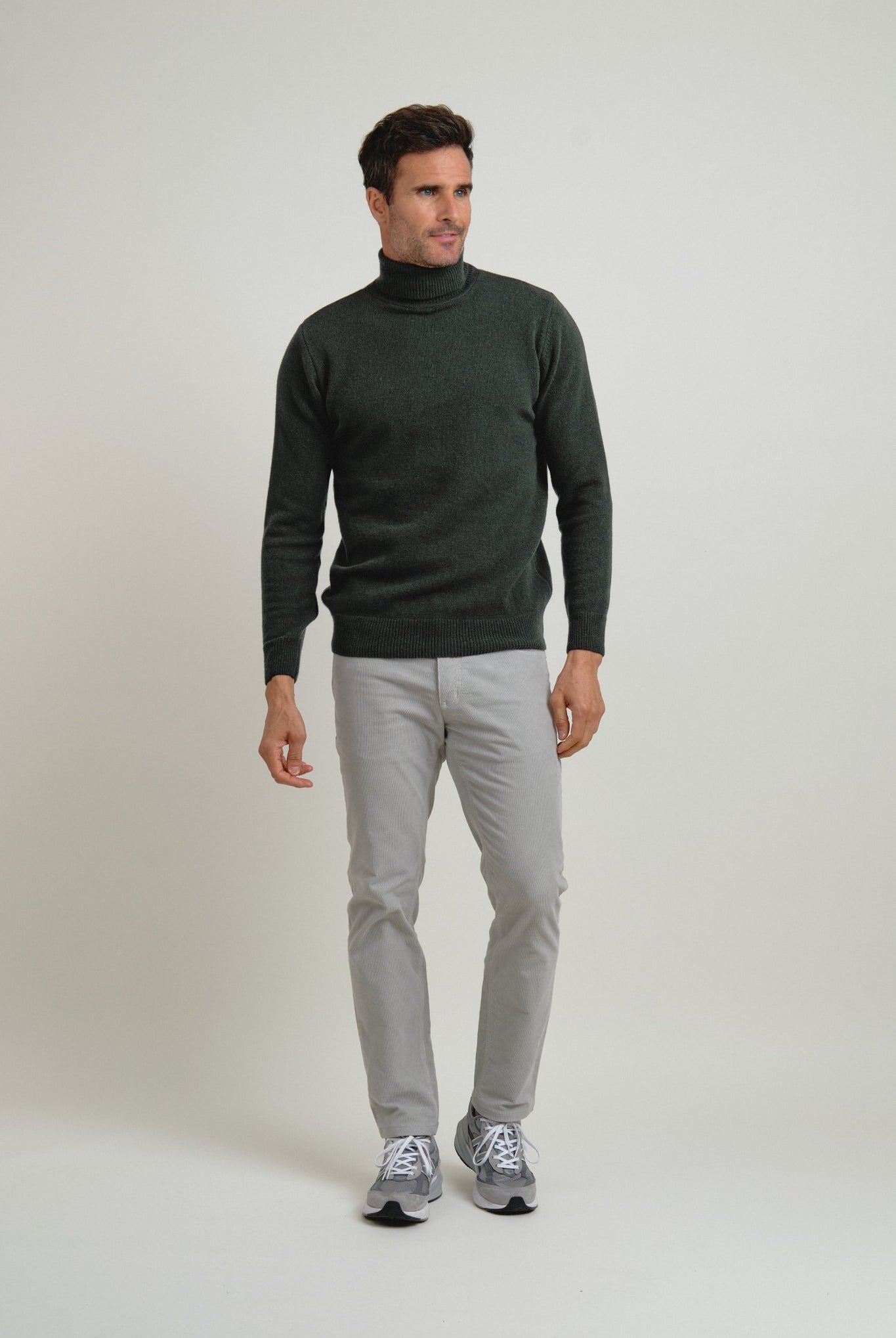 Jersey Cuello Vuelto Brant Verde - Sohhan