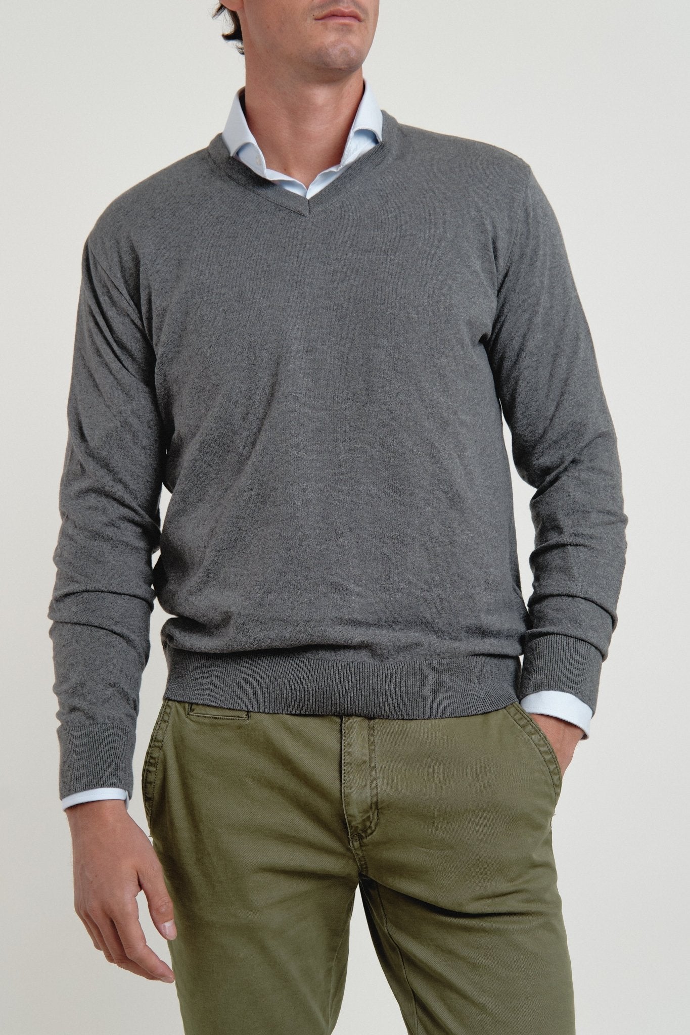 Jersey Pico Blacke Gris - Sohhan