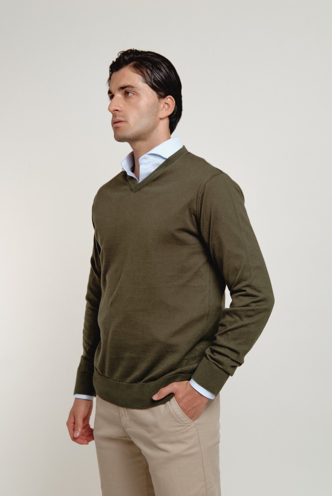 Jersey Pico Blacke Verde - Sohhan