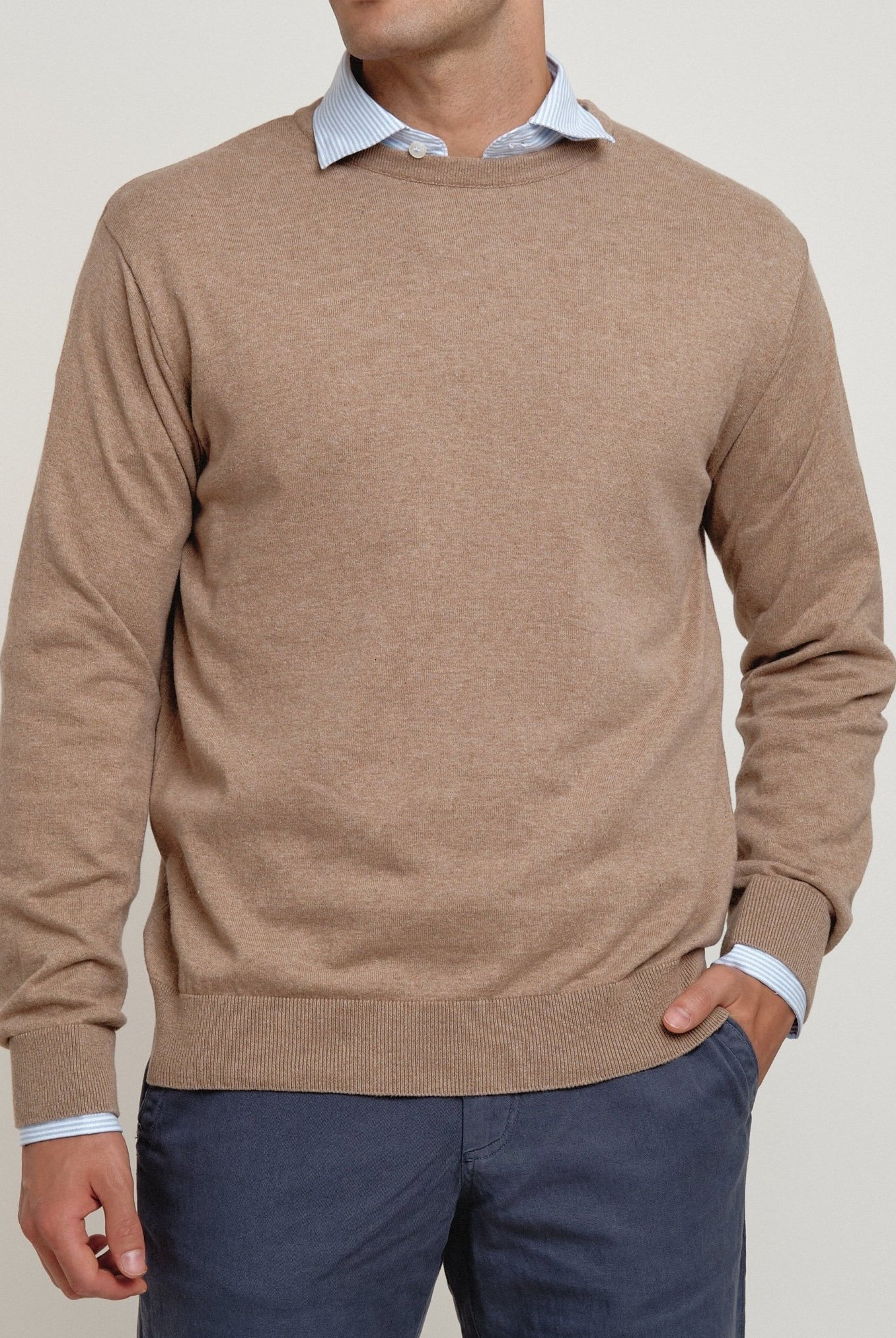 Jersey Redondo Blacke Beige - Sohhan