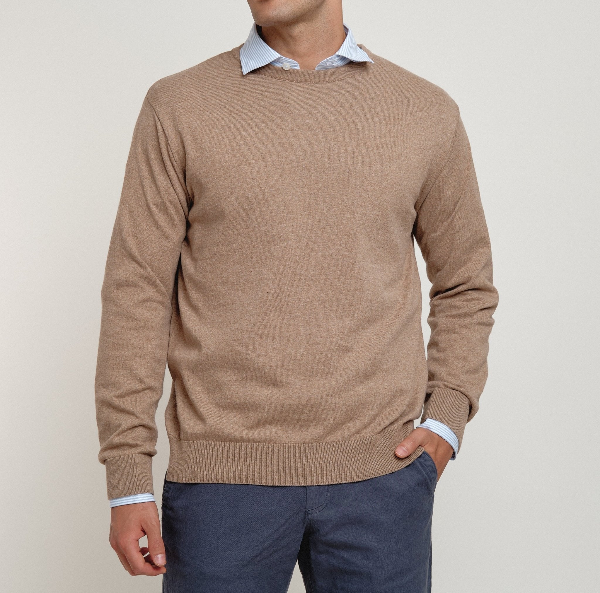 Jersey Redondo Blacke Beige - Sohhan