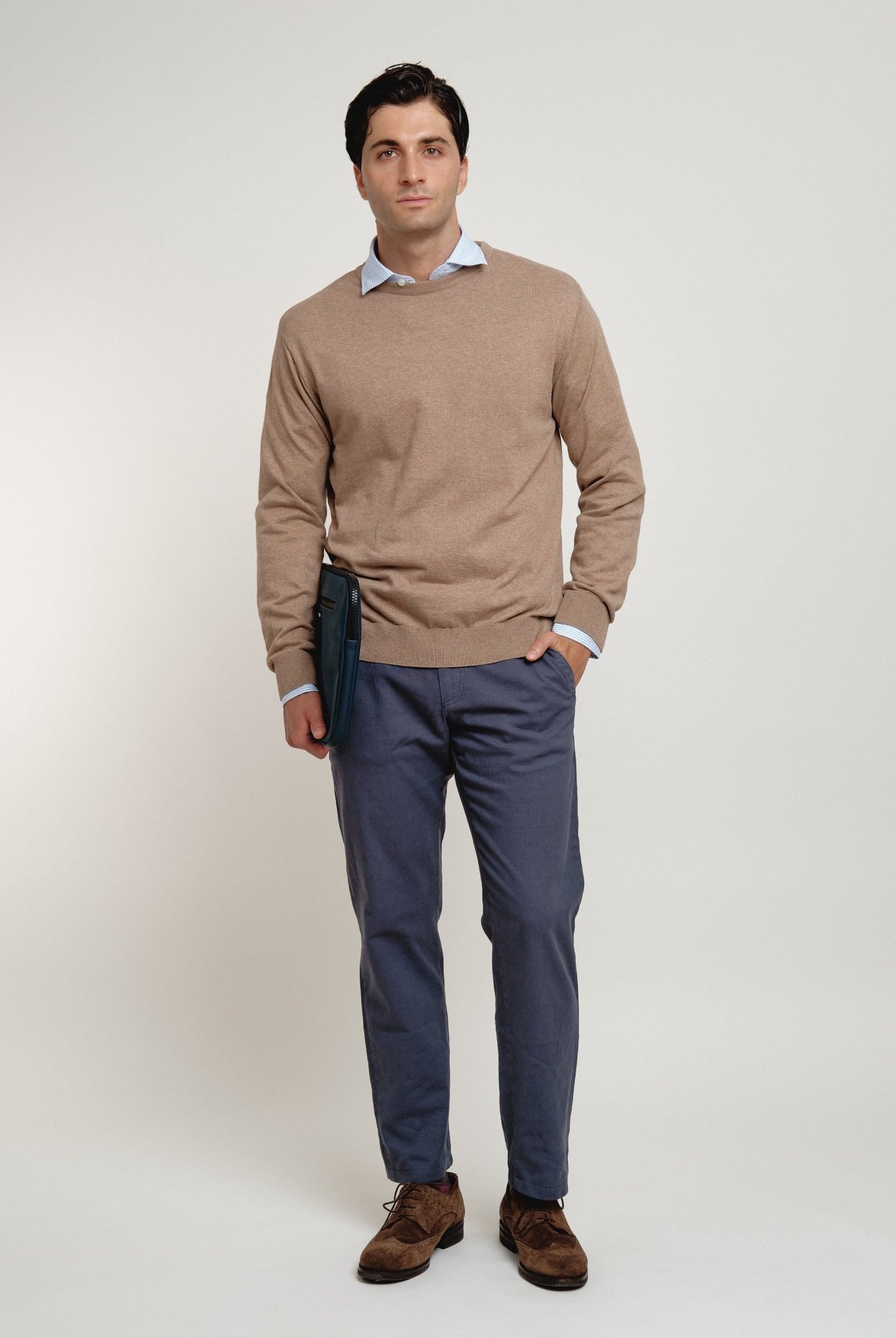 Jersey Redondo Blacke Beige - Sohhan