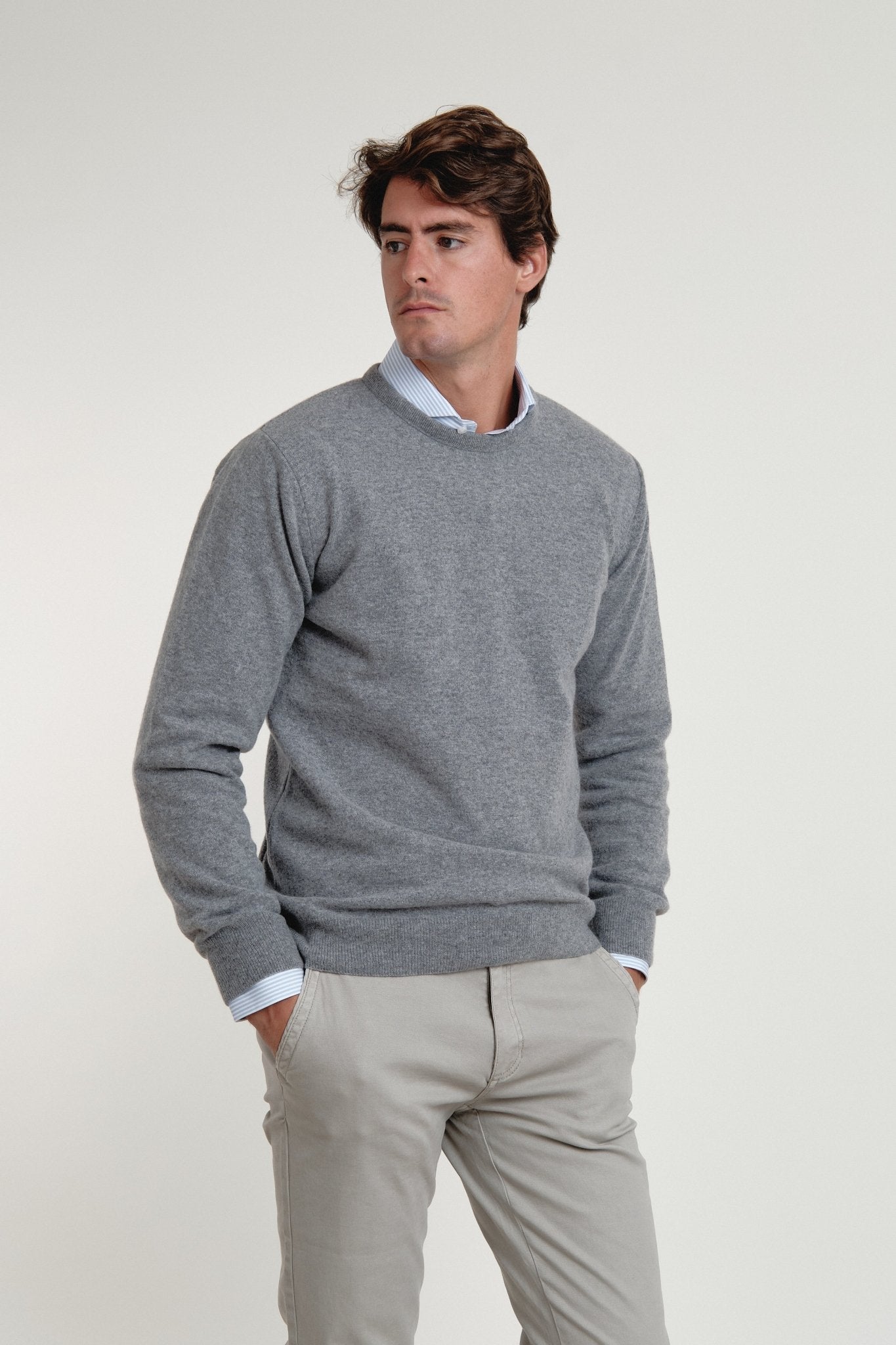 Jersey Redondo Terry Gris - Sohhan