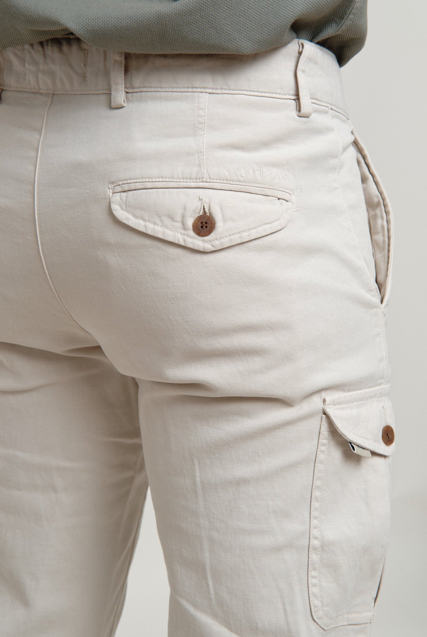 Pantalón Cargo Kos Crudo - Sohhan