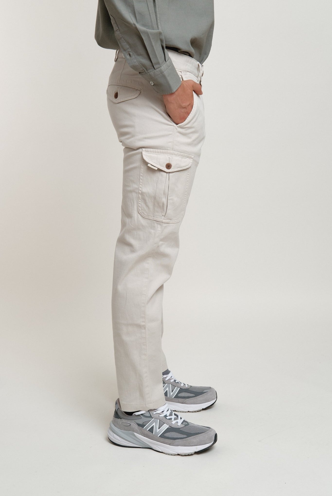 Pantalón Cargo Kos Crudo - Sohhan