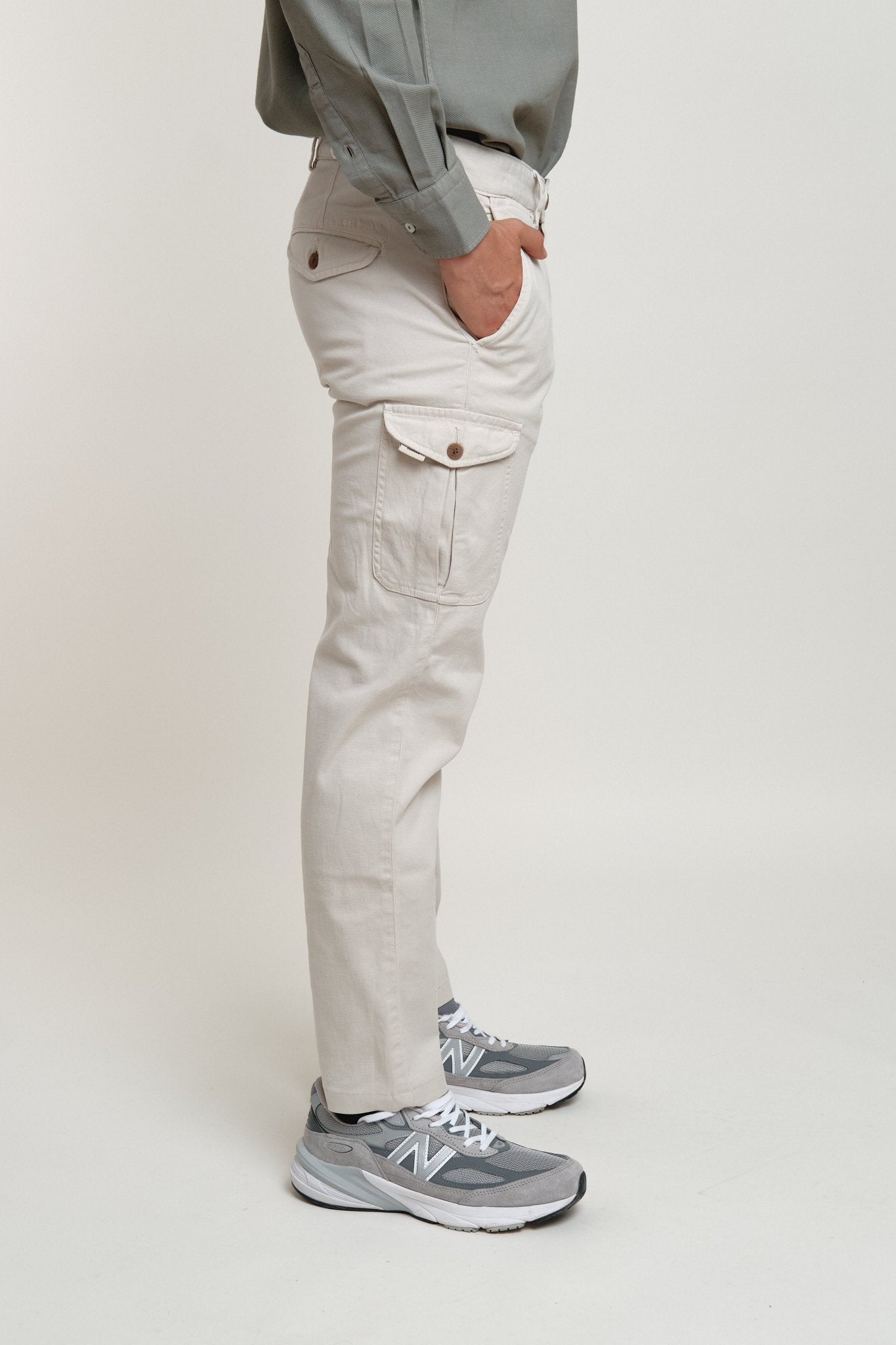 Pantalón Cargo Kos Crudo - Sohhan