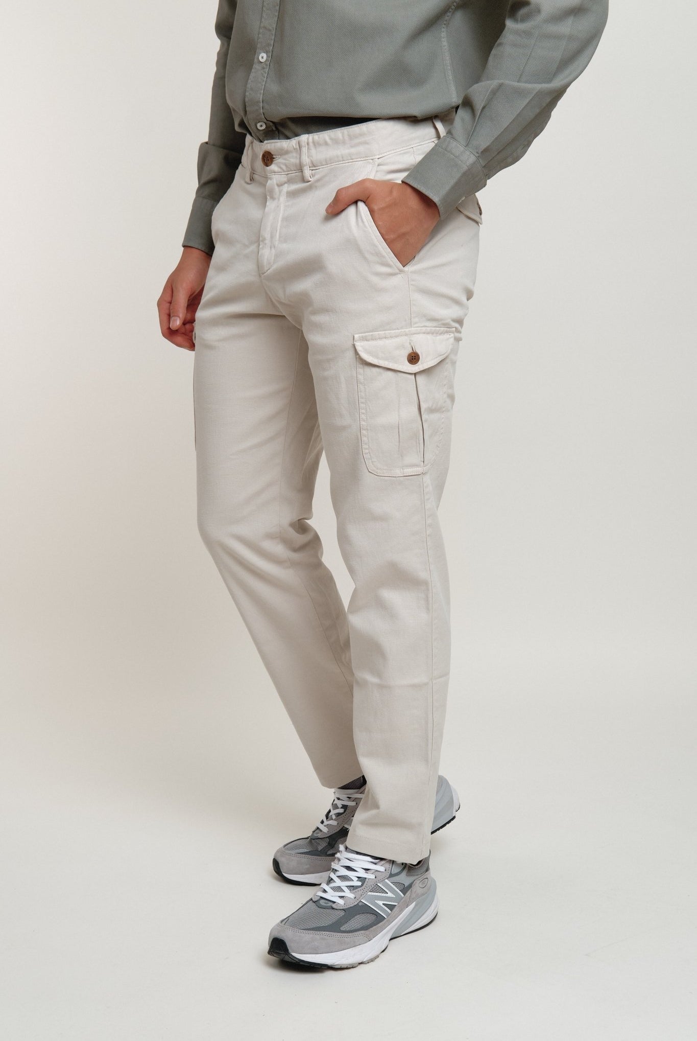 Pantalón Cargo Kos Crudo - Sohhan