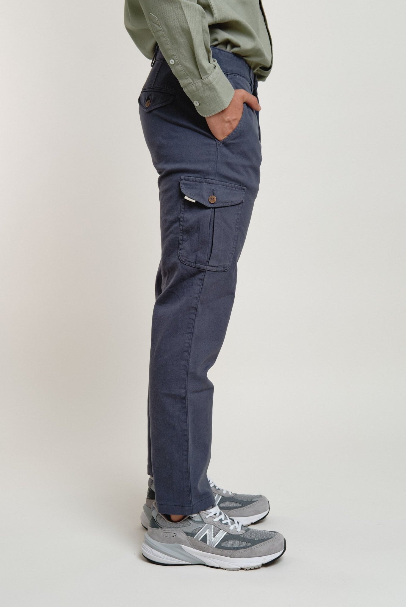 Pantalón Cargo Kos Marino - Sohhan