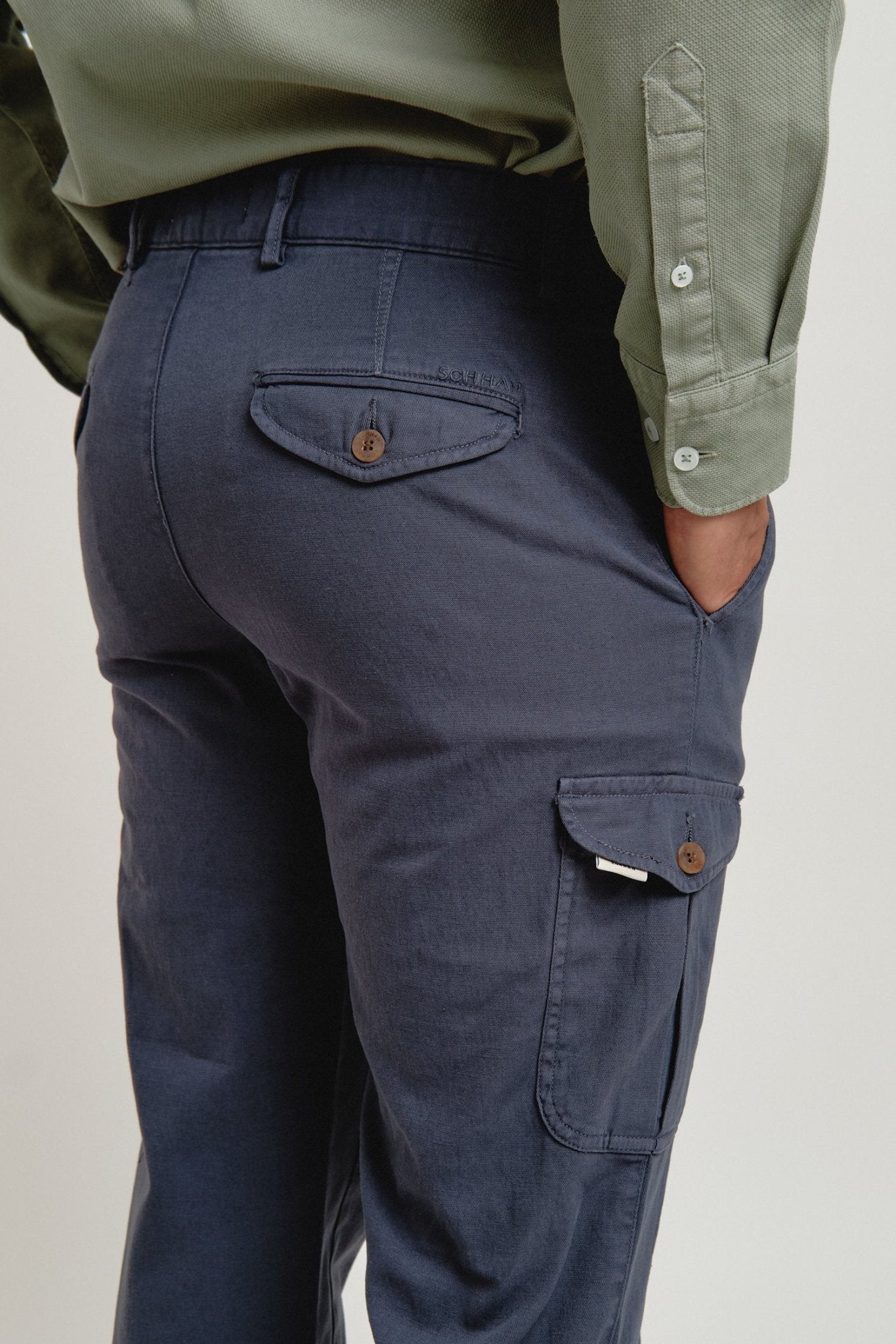 Pantalón Cargo Kos Marino - Sohhan