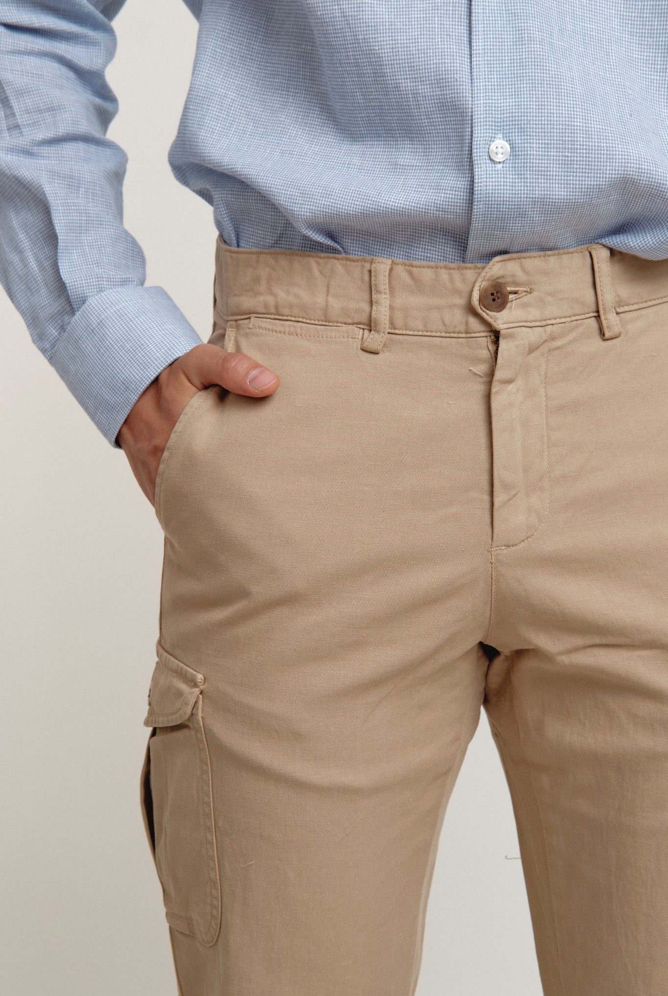 Pantalón Cargo Kos Tostado - Sohhan