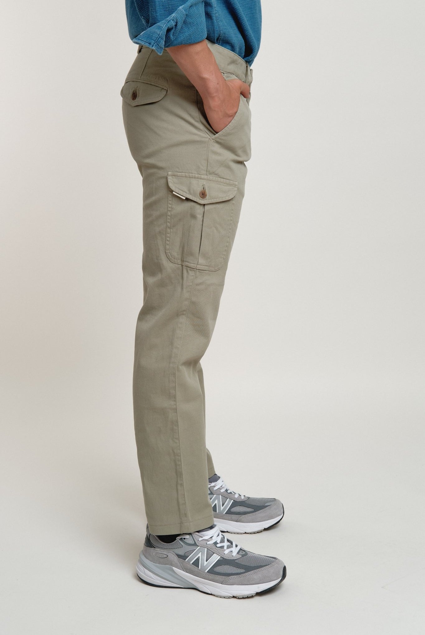 Pantalón Cargo Kos Verde Claro - Sohhan