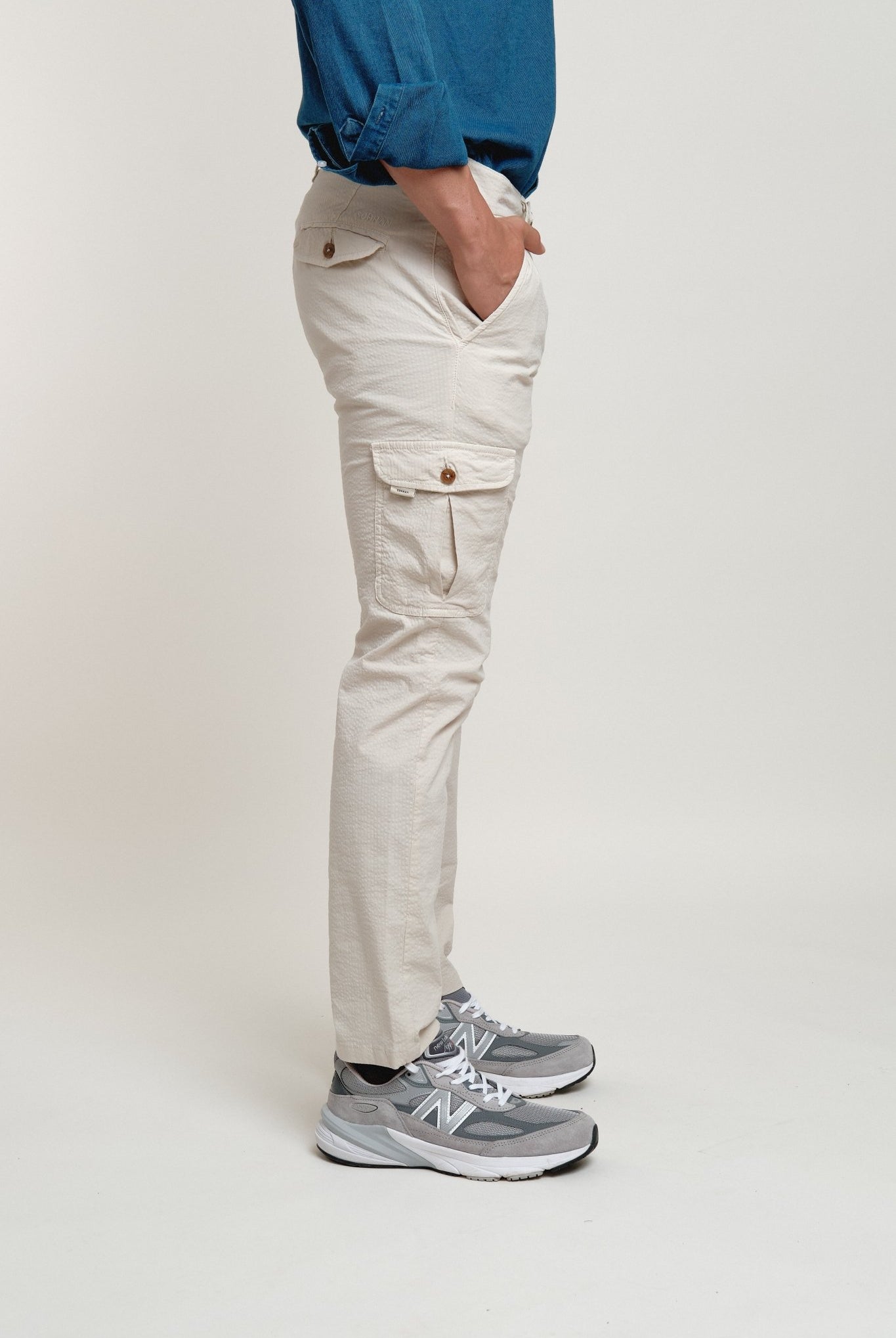 Pantalón Cargo Milos Crudo - Sohhan