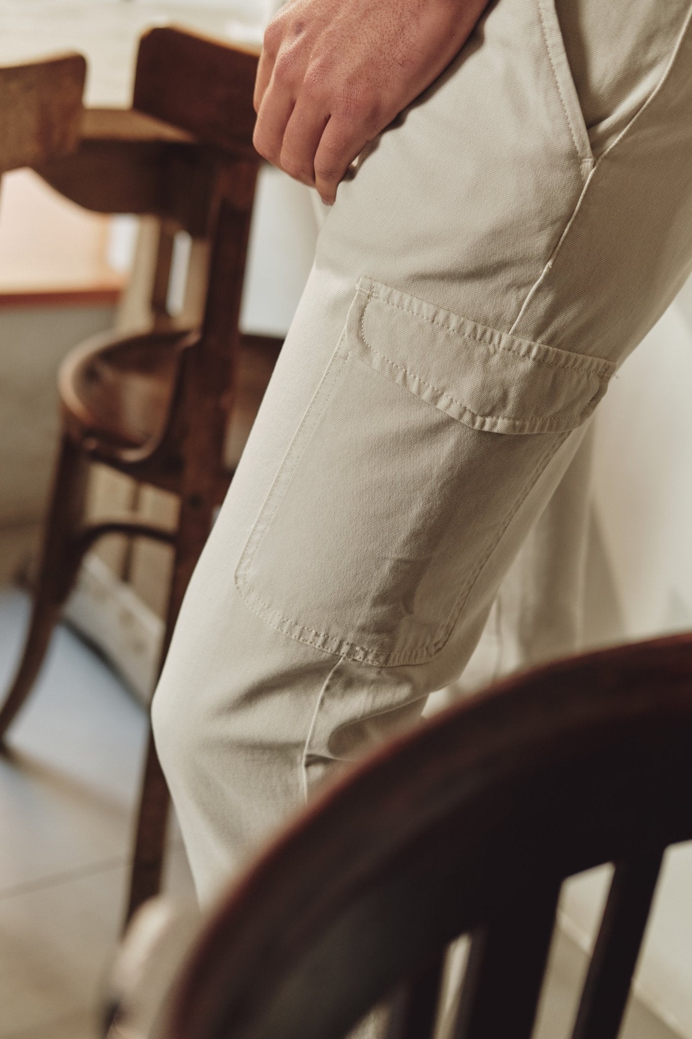 Pantalón Cargo Panamá Crudo - Sohhan