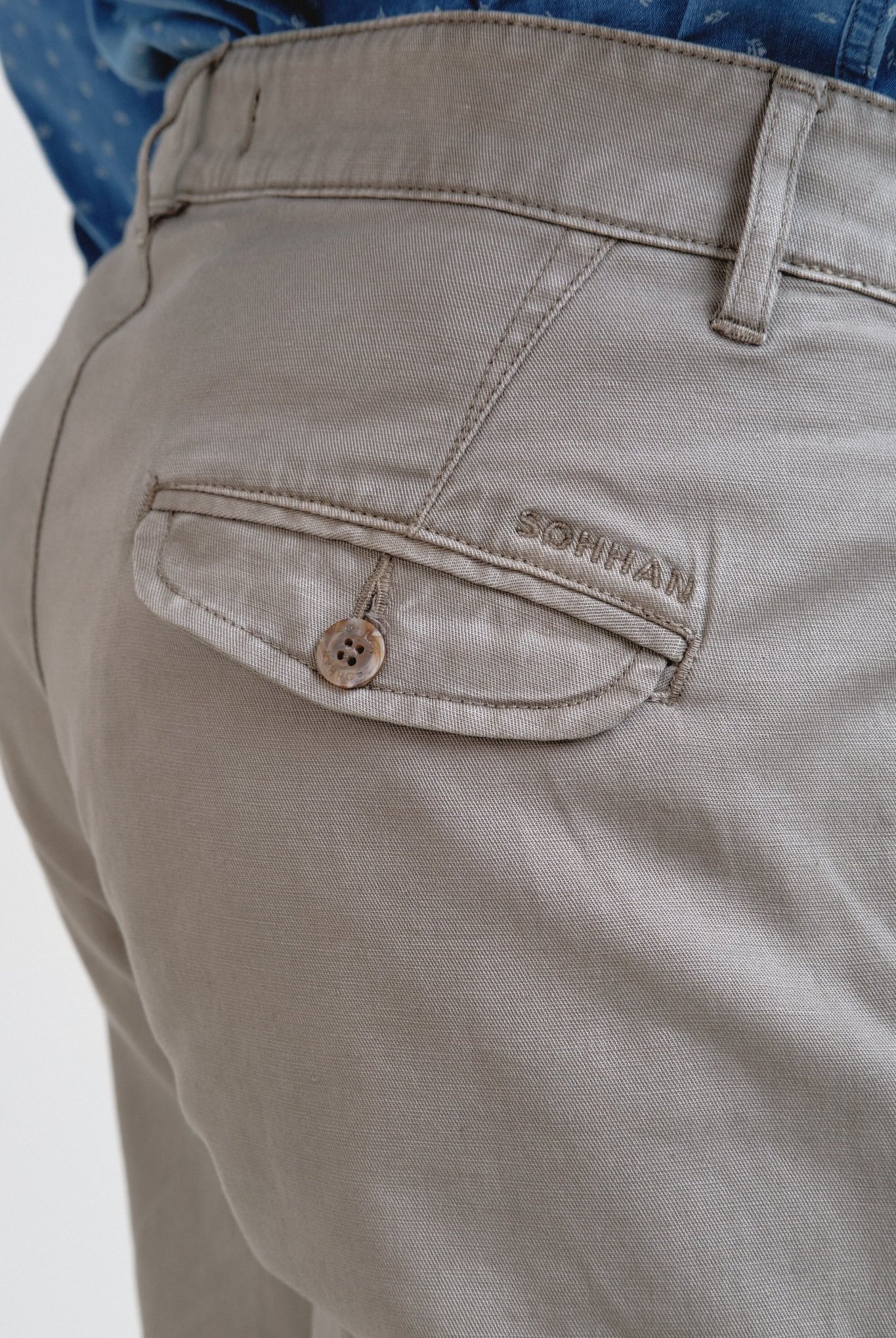 Pantalón Cargo Soren Gris Verdoso - Sohhan