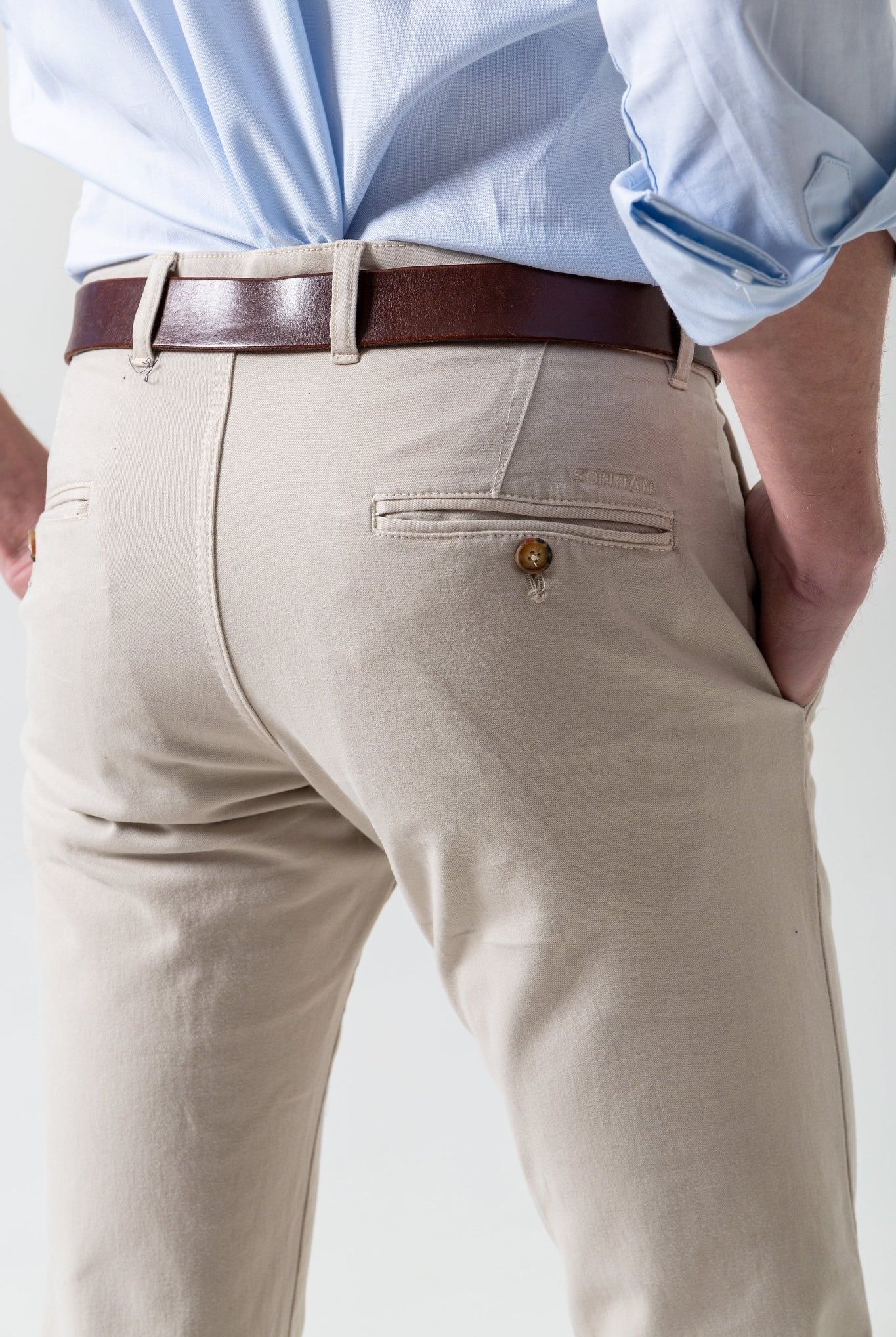 Pantalón Chino Idol Beige - Sohhan