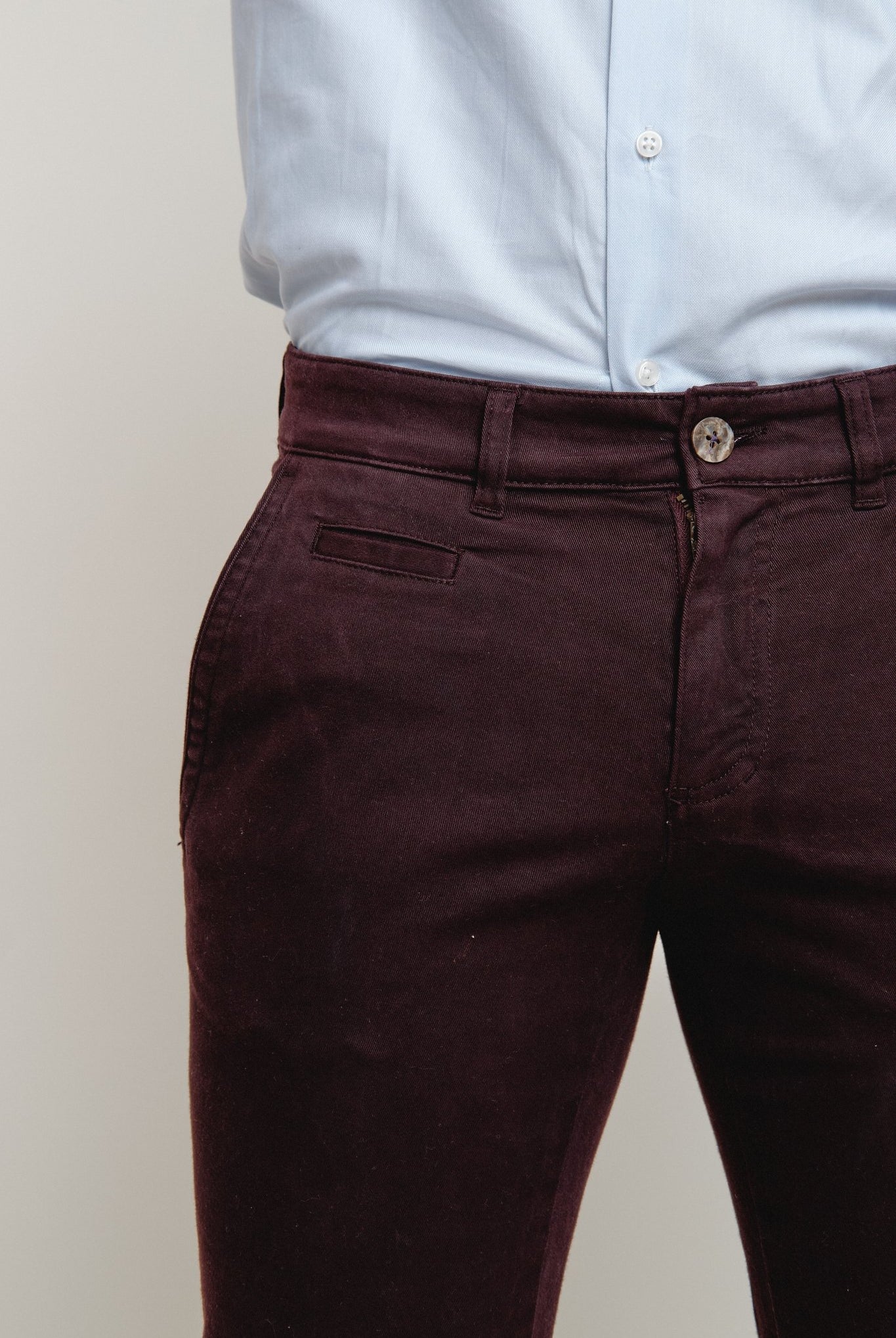 Pantalón Chino Idol Burgundy - Sohhan