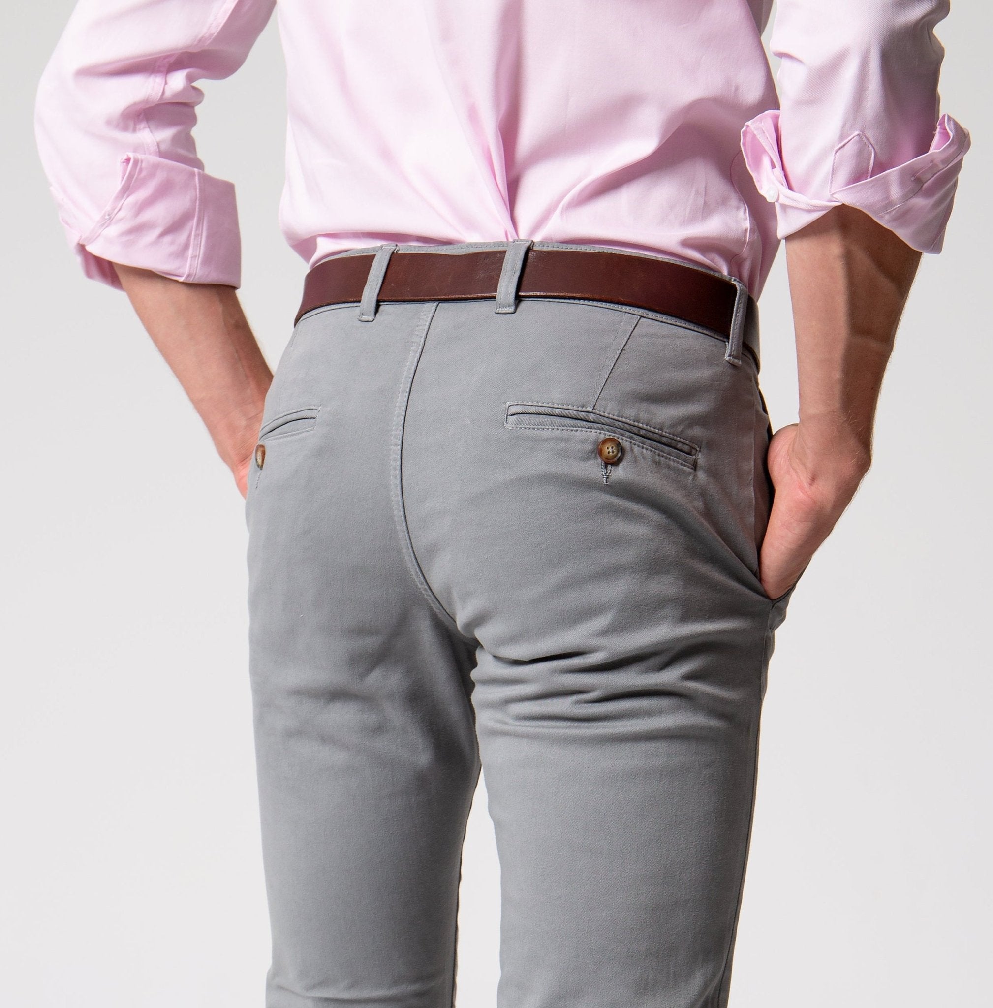 Pantalón Chino Idol Gris Deslavado - Sohhan