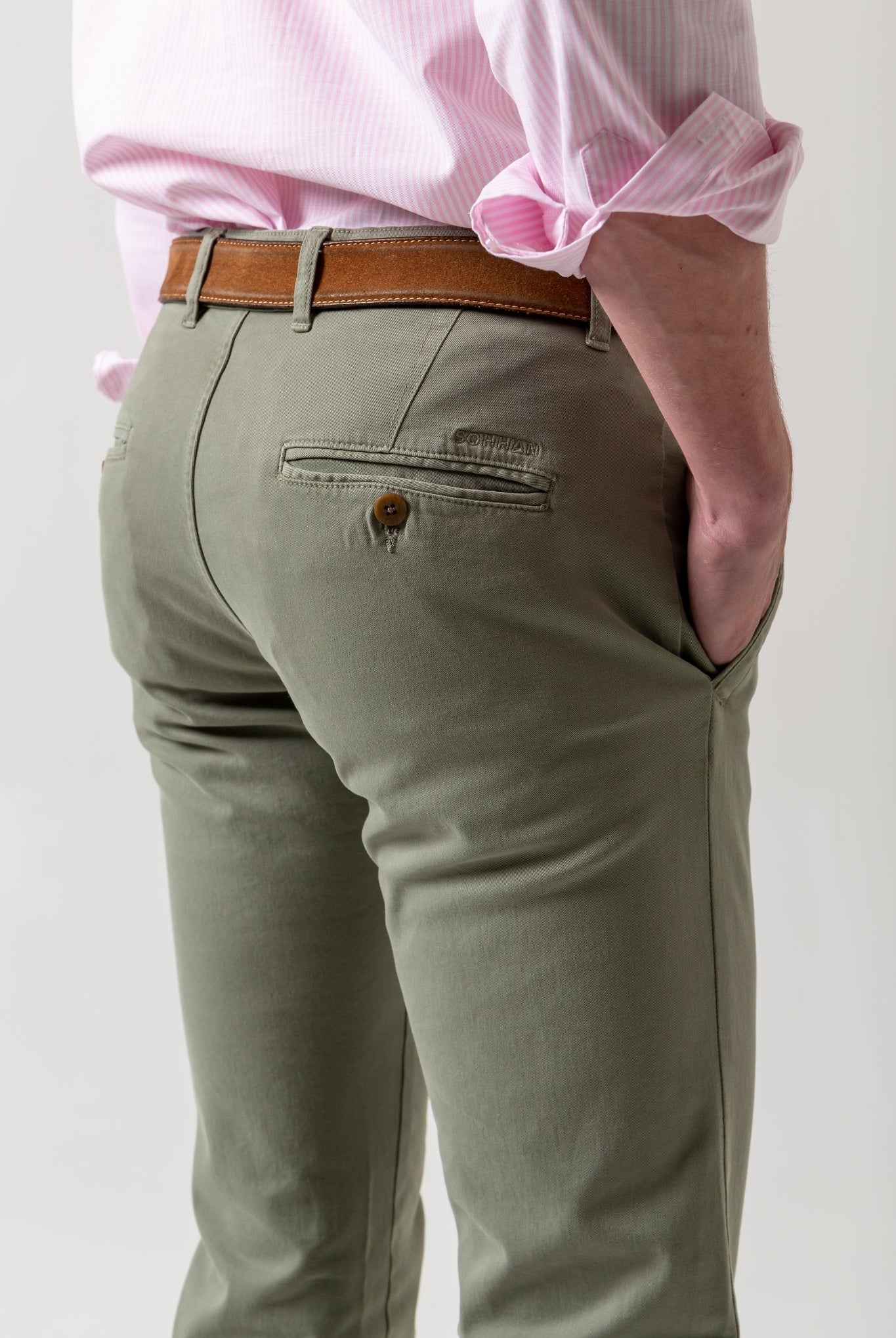 Pantalón Chino Idol Verde - Sohhan