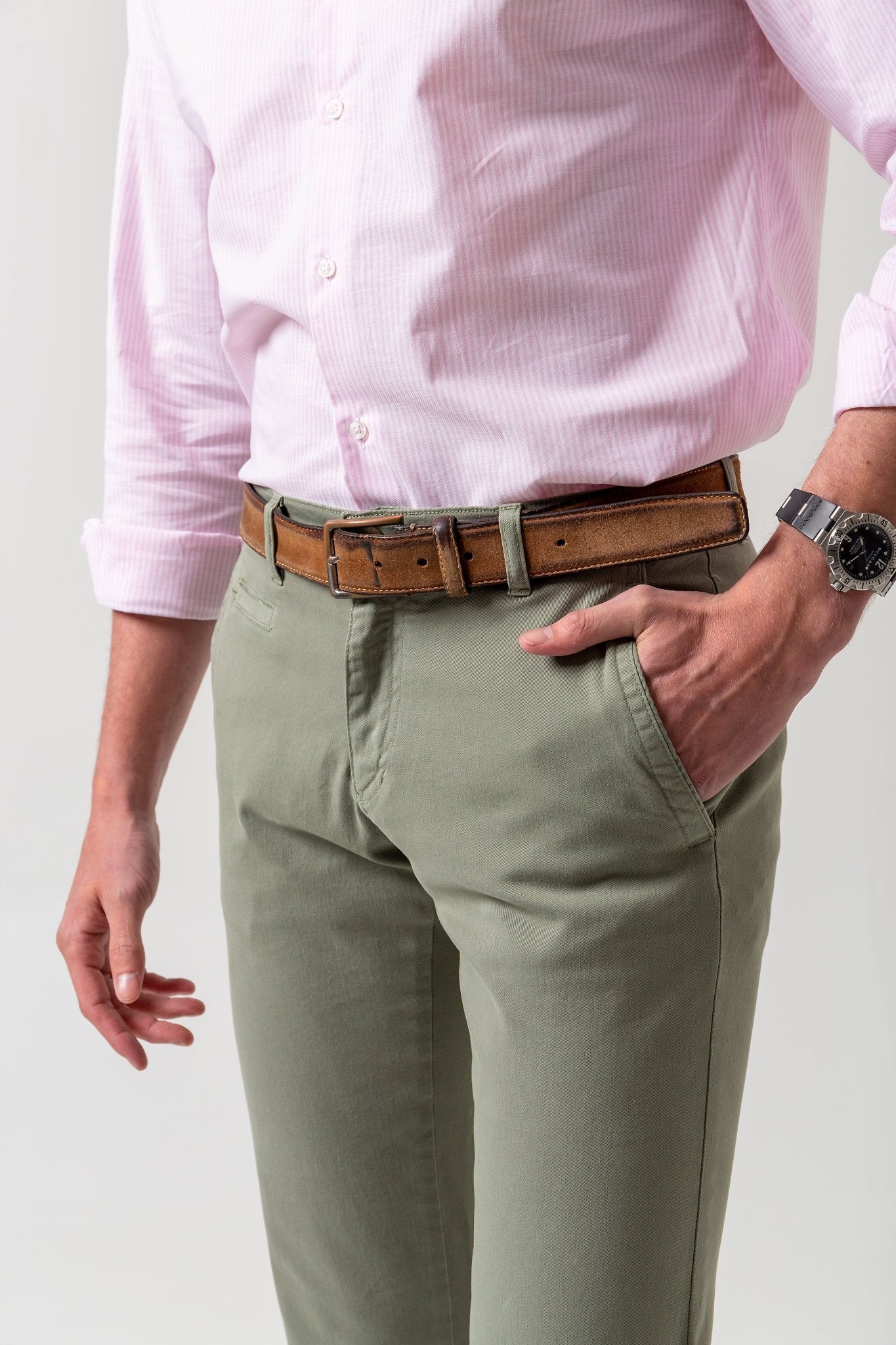 Pantalón Chino Idol Verde - Sohhan