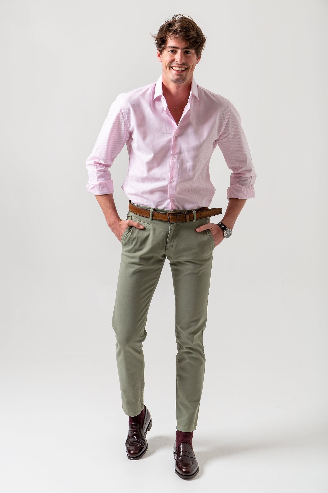 Pantalón Chino Idol Verde - Sohhan