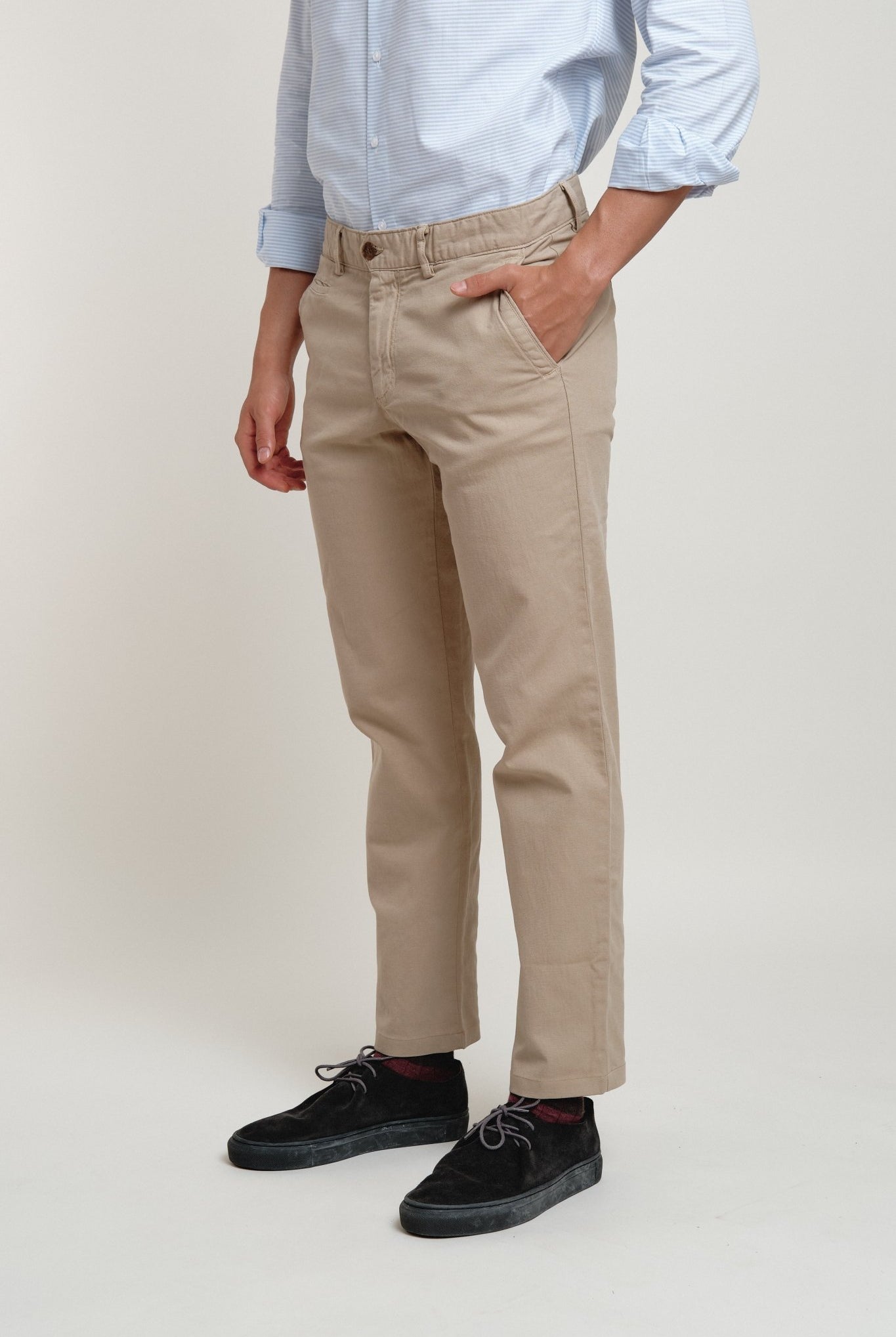 Pantalón Chino Samos Beige - Sohhan
