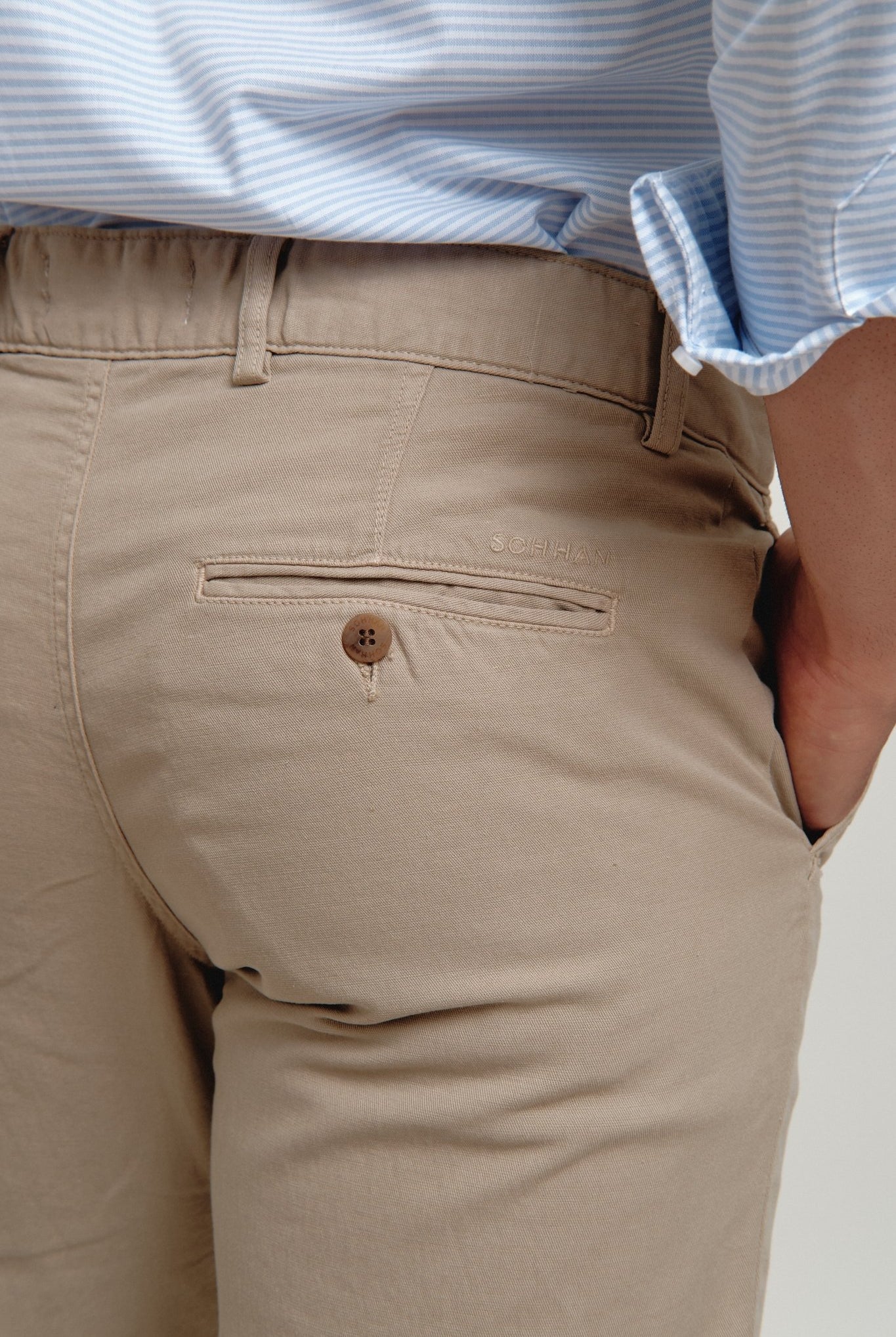 Pantalón Chino Samos Beige - Sohhan