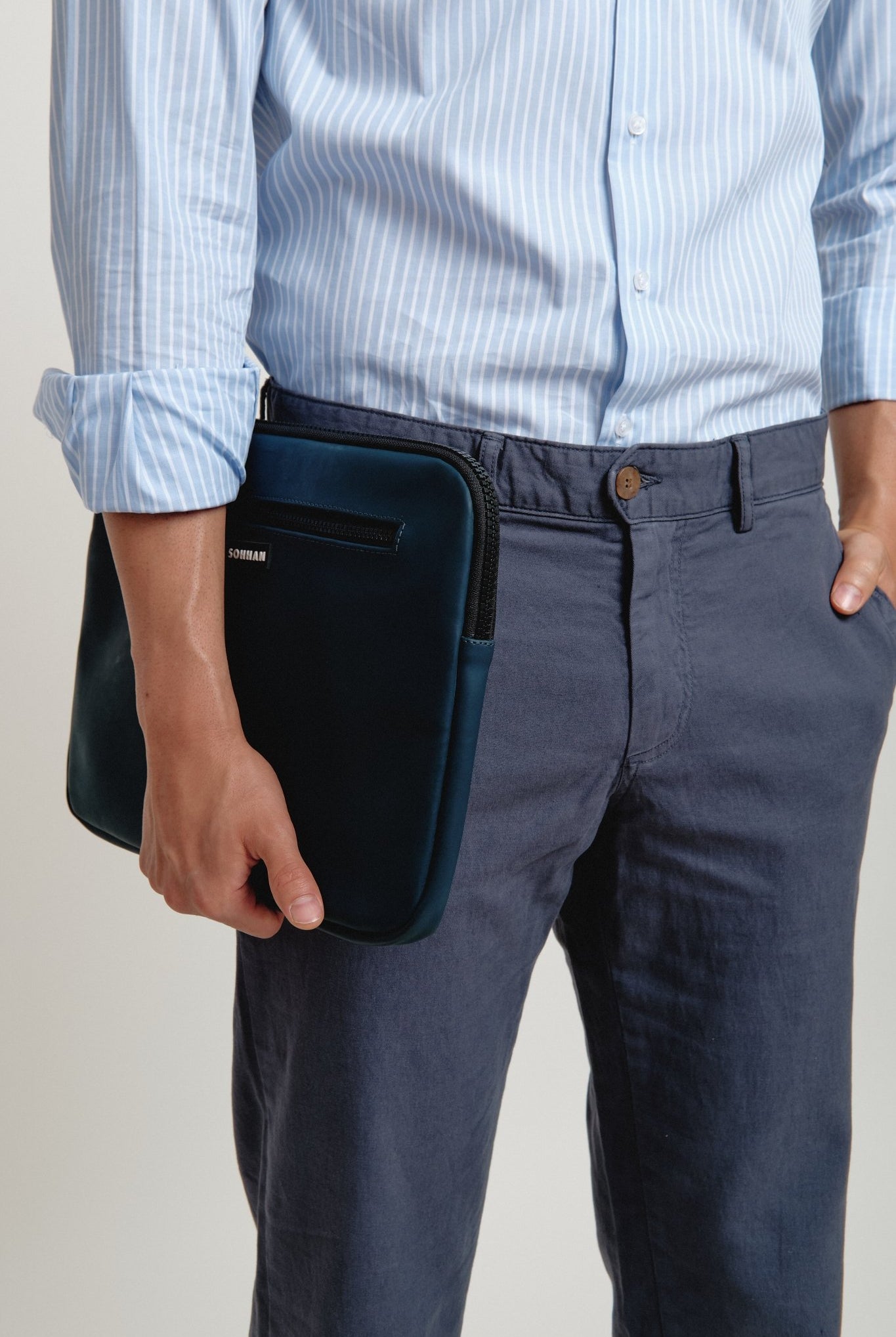 Pantalón Chino Samos Marino - Sohhan