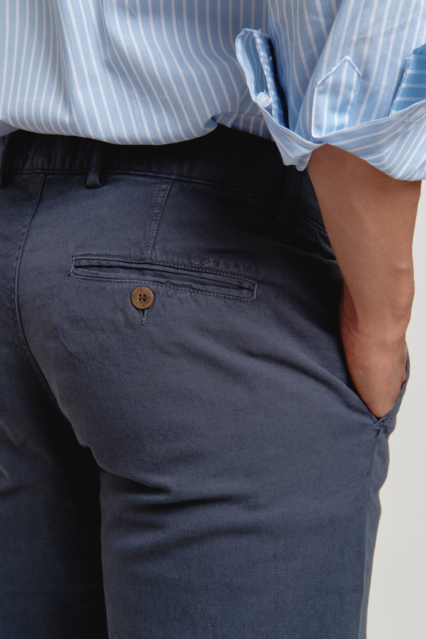 Pantalón Chino Samos Marino - Sohhan