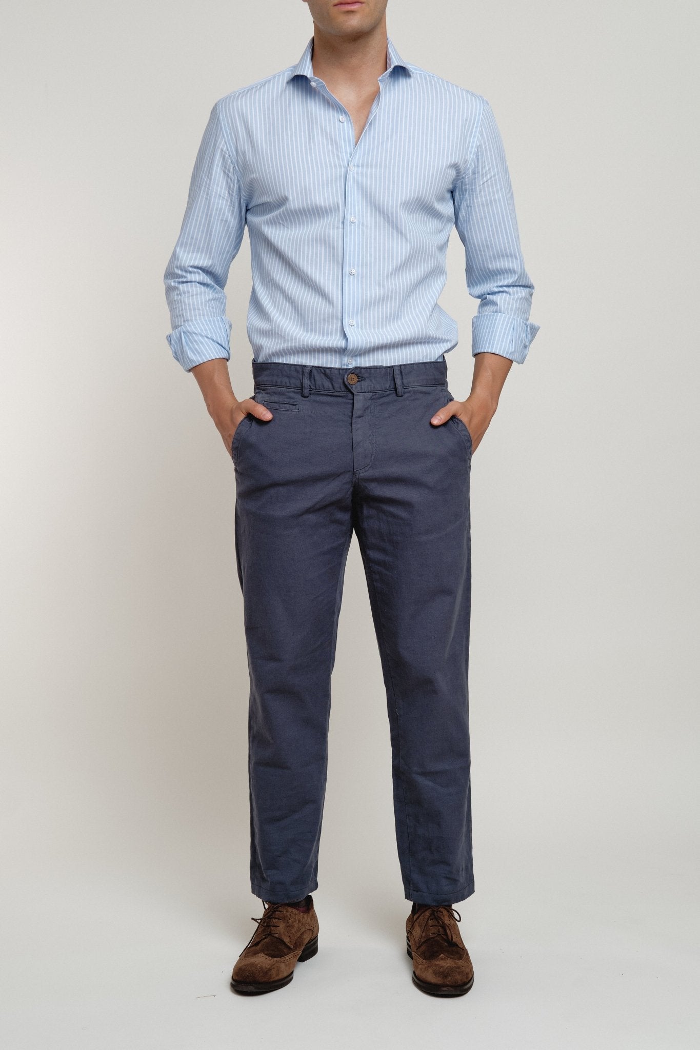 Pantalón Chino Samos Marino - Sohhan