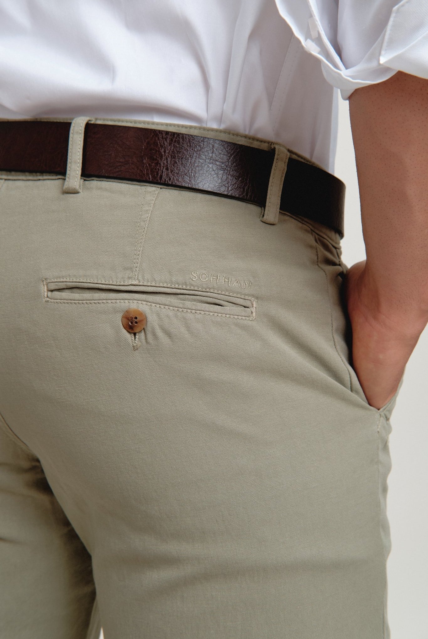 Pantalón Chino Samos Verde Claro - Sohhan