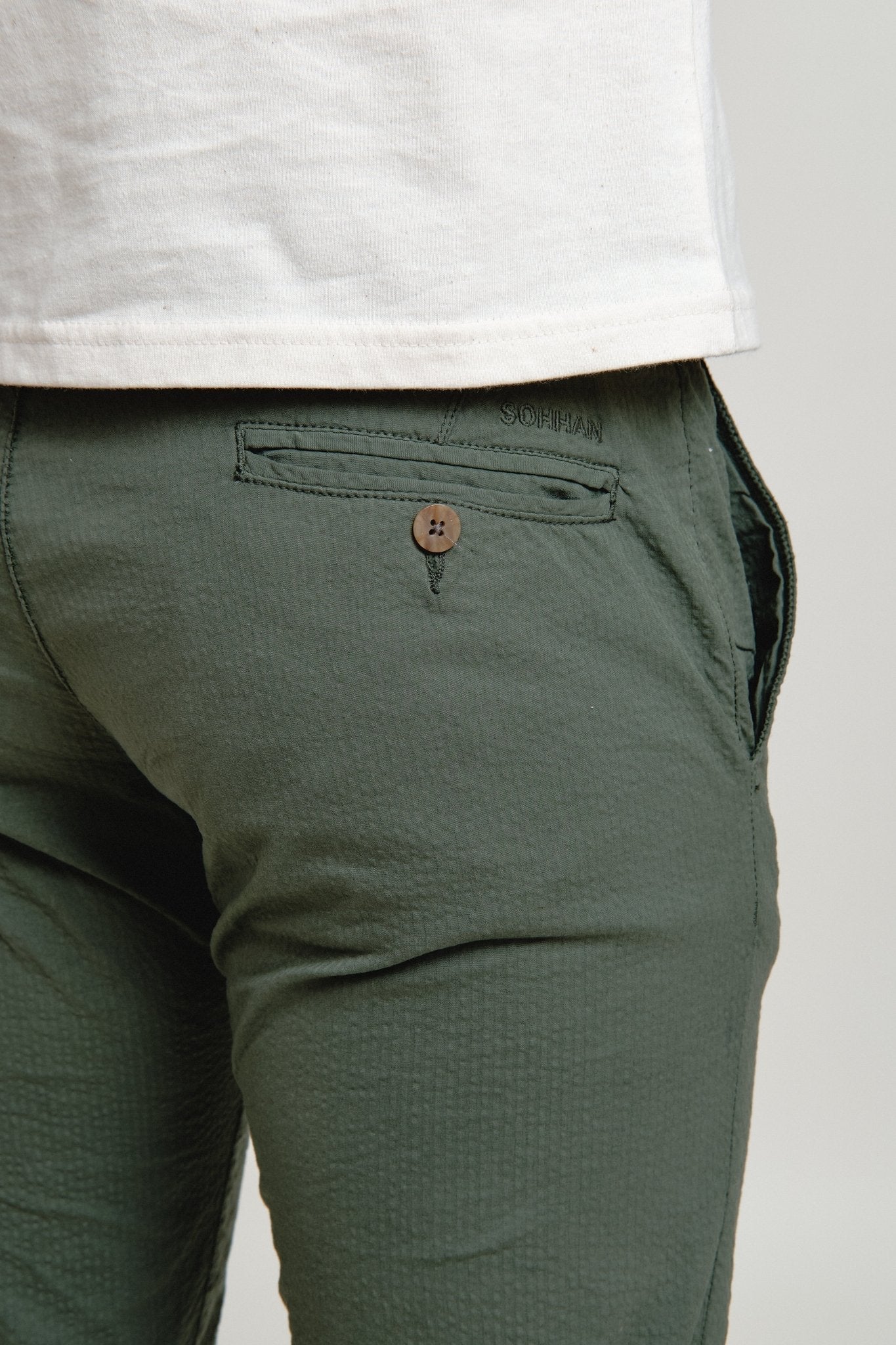 Pantalón Chino Siros Verde - Sohhan