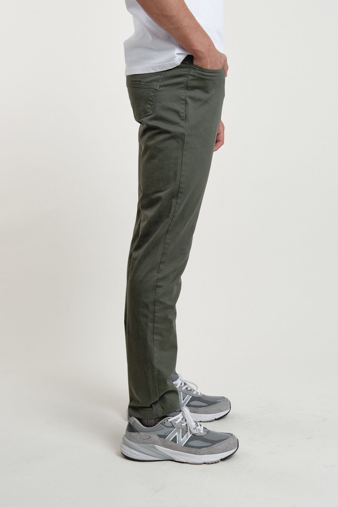 Pantalón Cinco Bolsillos Bruce Verde Bogotá - Sohhan