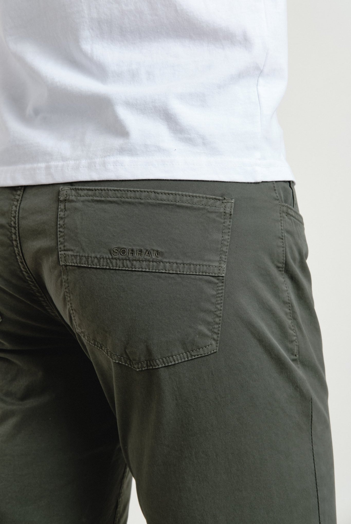 Pantalón Cinco Bolsillos Bruce Verde Bogotá - Sohhan