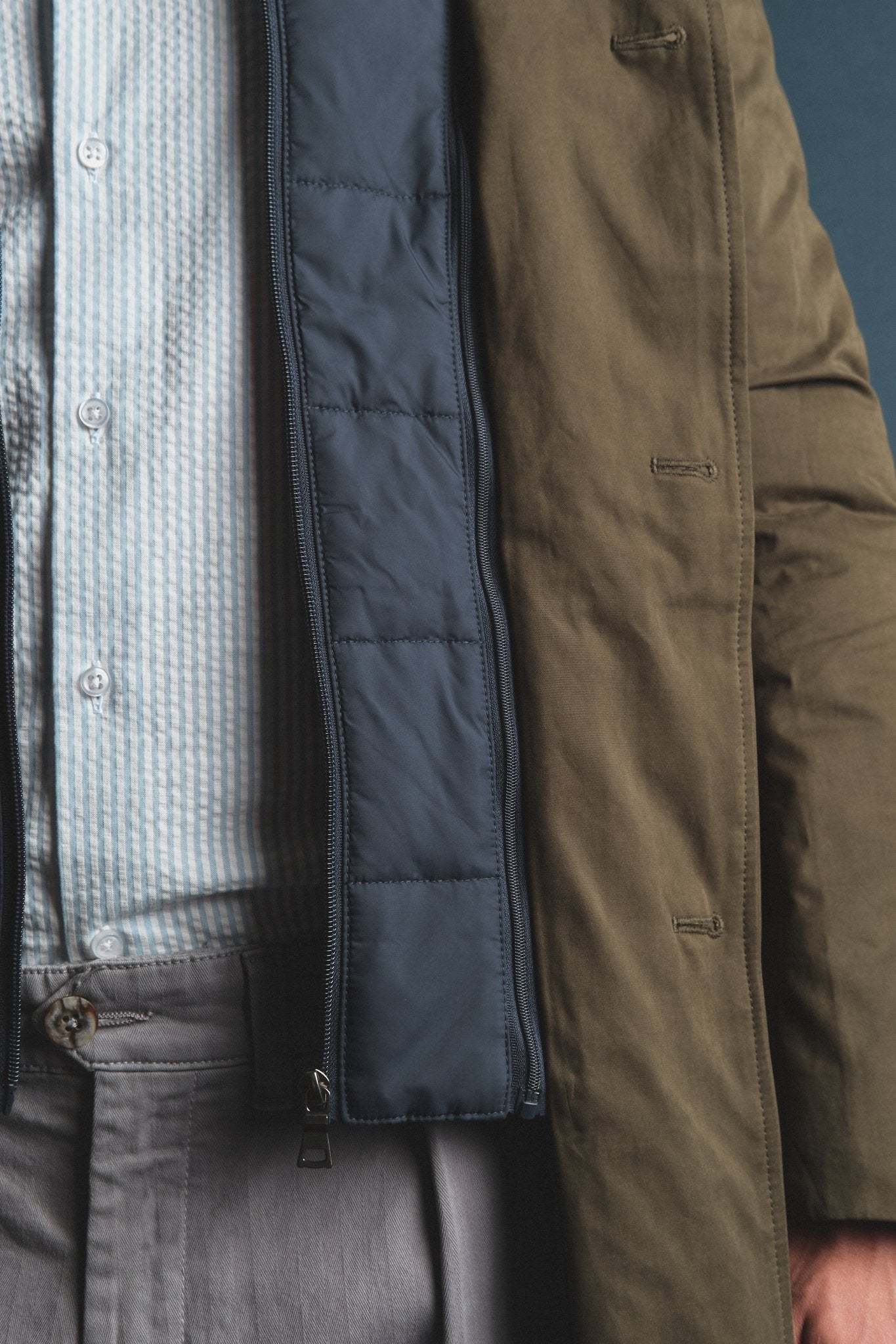 Parka Khaki Hustle Heritage - Sohhan