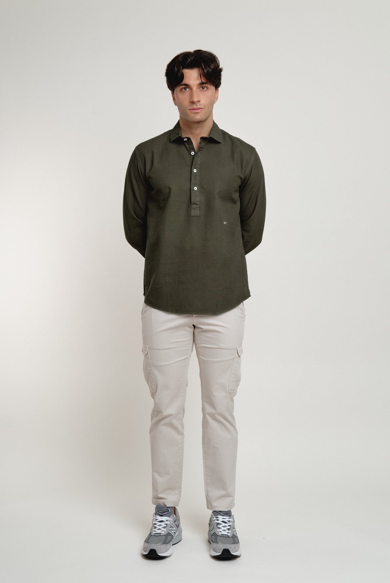 Polera Ethan Estructura Verde Bogotá - Sohhan