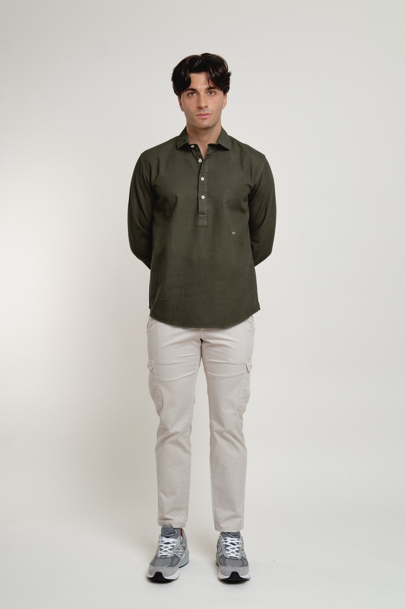 Polera Ethan Estructura Verde Bogotá - Sohhan