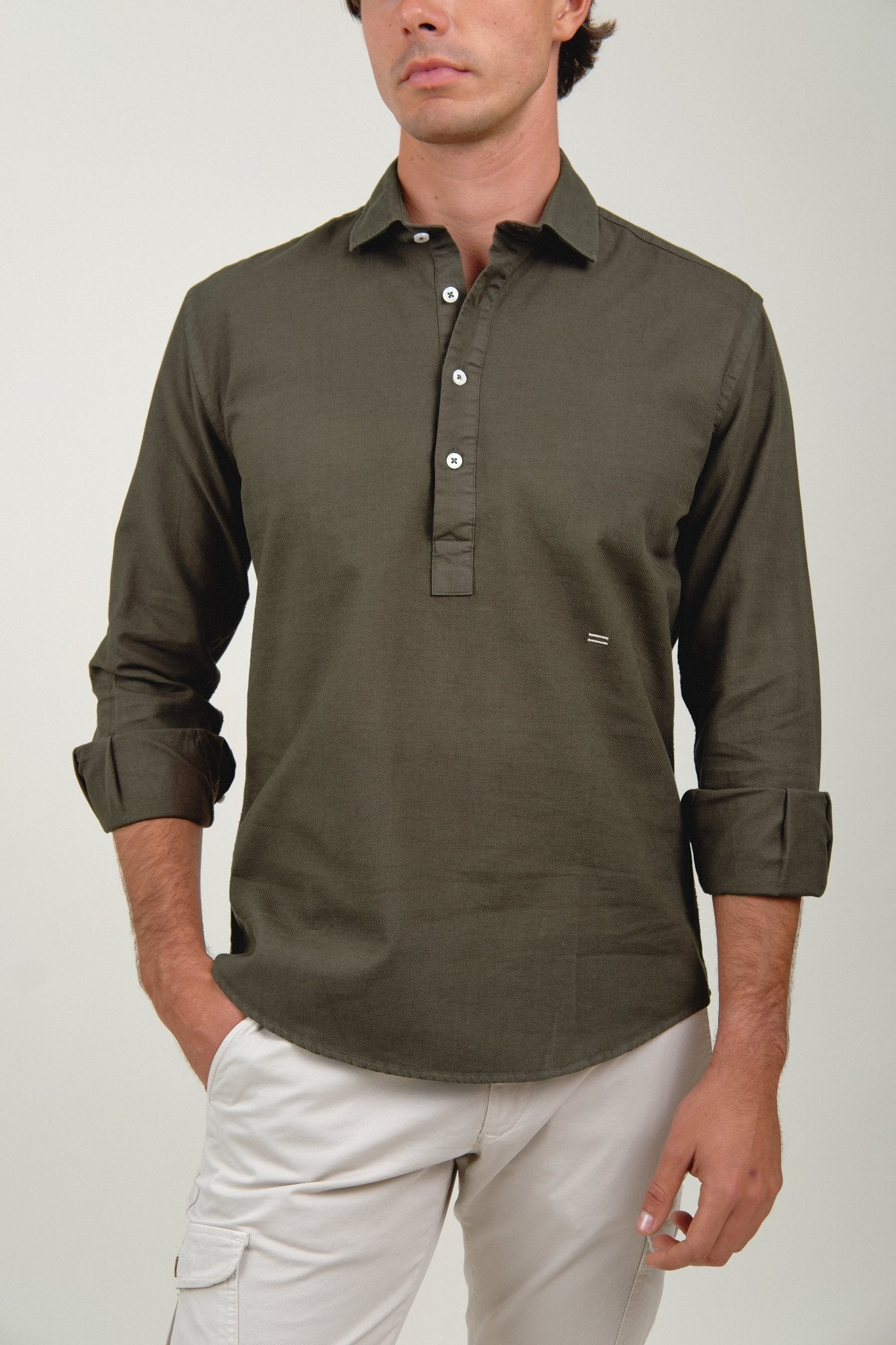 Polera Milo Nido De Abeja Verde Bogotá - Sohhan