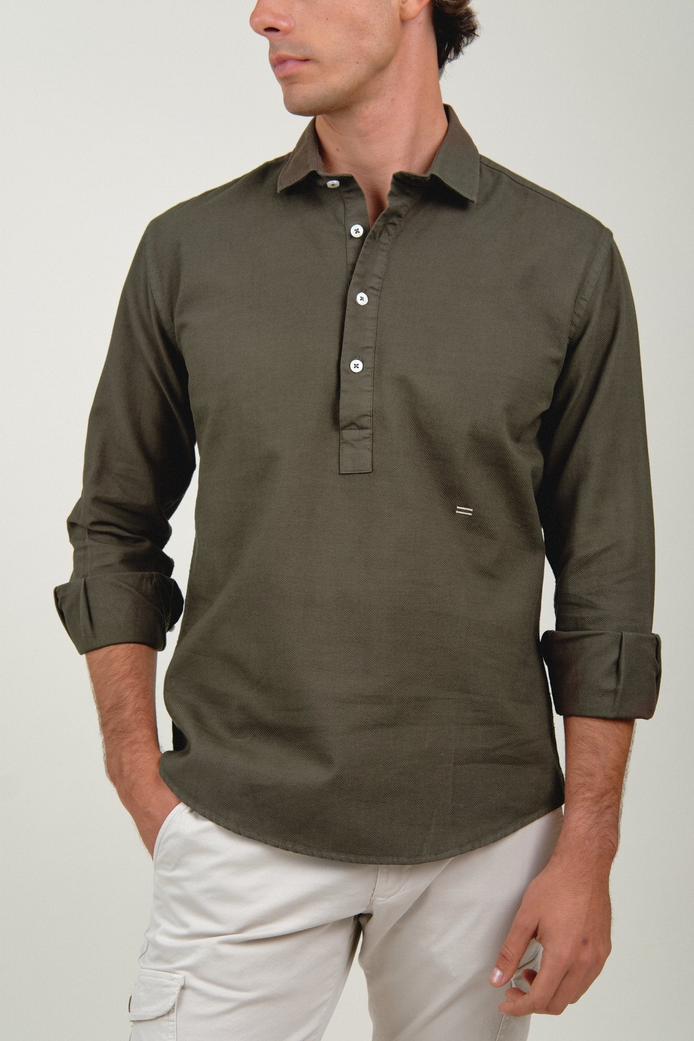 Polera Milo Nido De Abeja Verde Bogotá - Sohhan