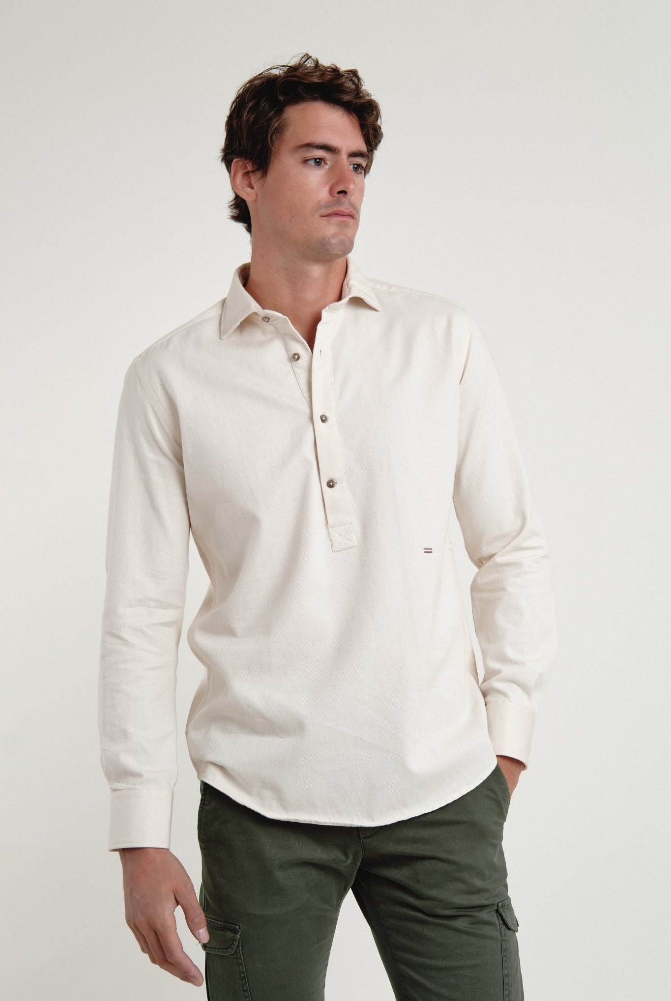 Polera Vaquera Ecru Edition - Sohhan