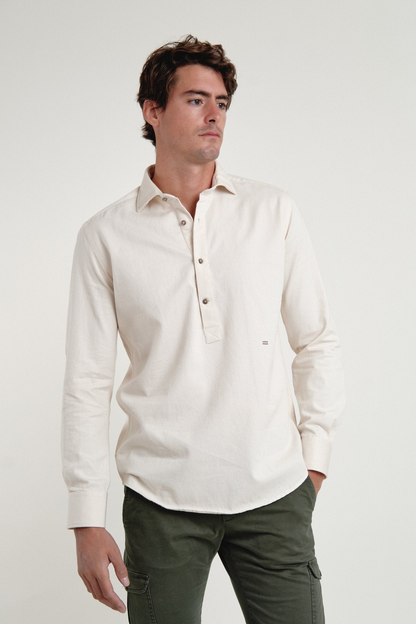 Polera Vaquera Ecru Edition - Sohhan