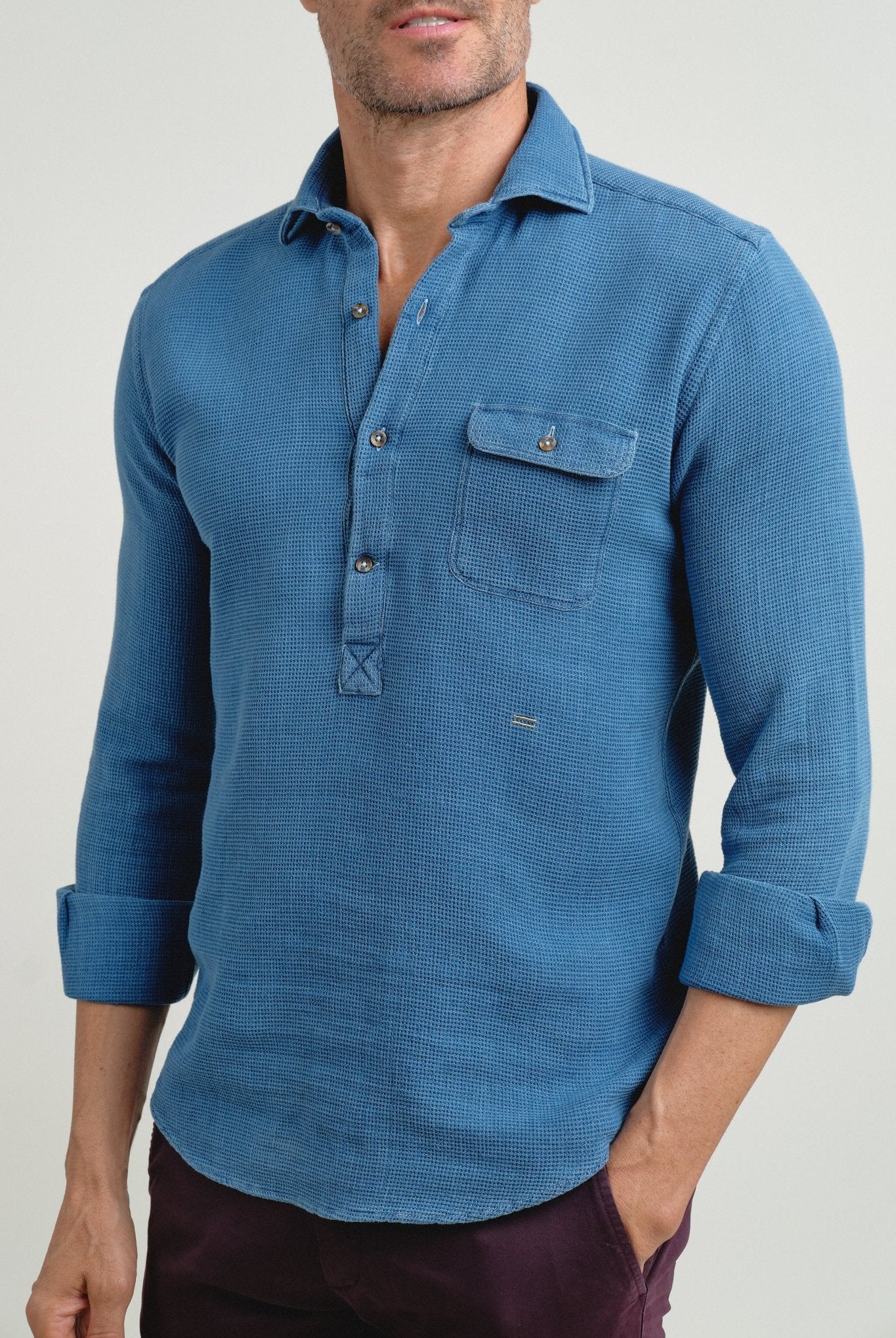 Polera Vaquera Indaco Un Bolsillo - Sohhan